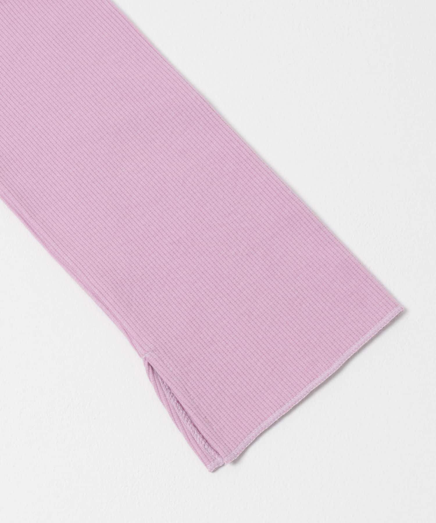 ストレッチリブカットソー PINK Free