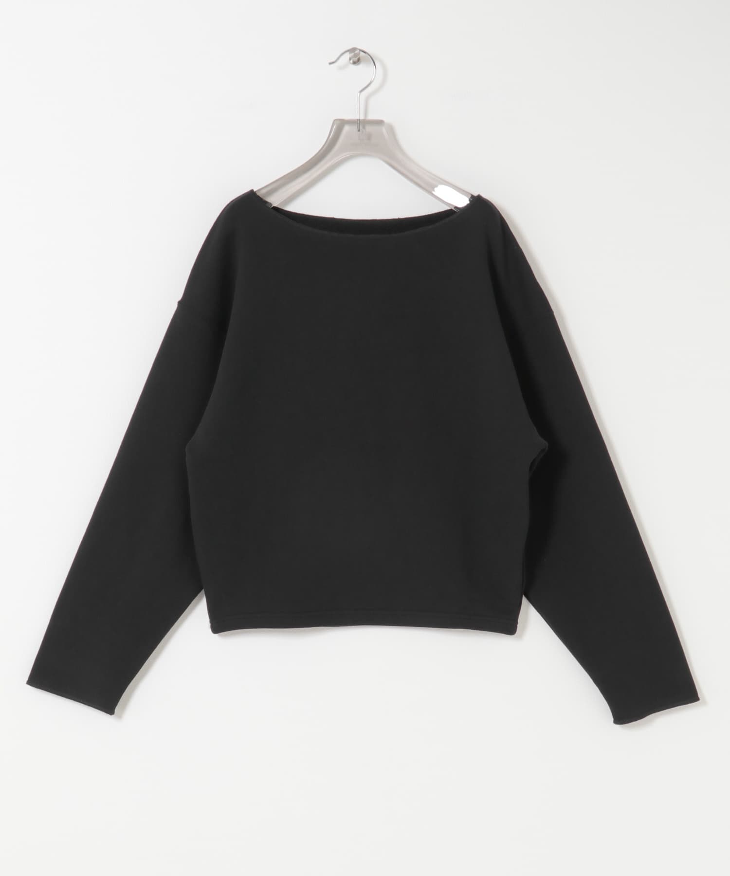カットオフショートスウェット BLACK Free