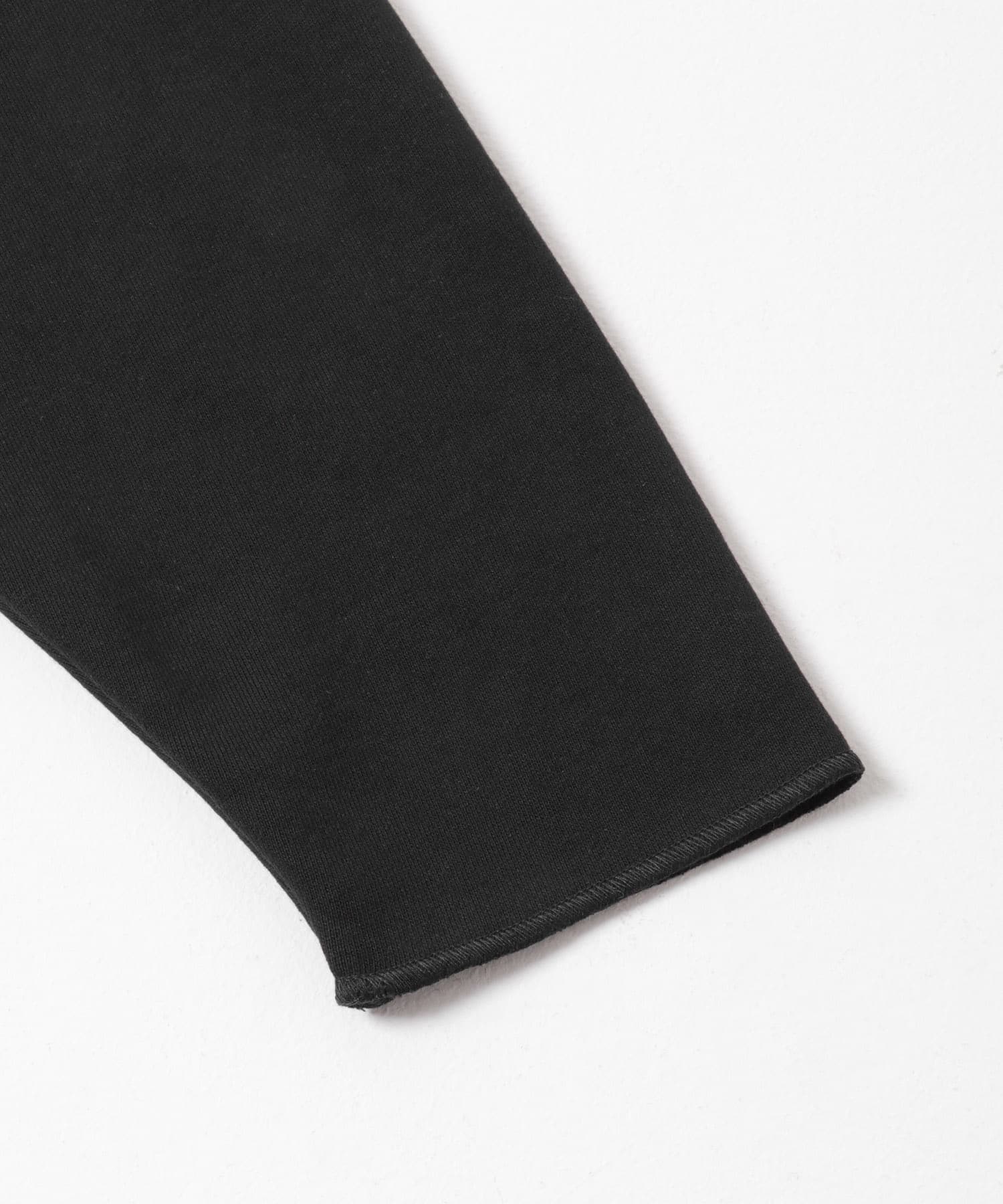 カットオフショートスウェット BLACK Free