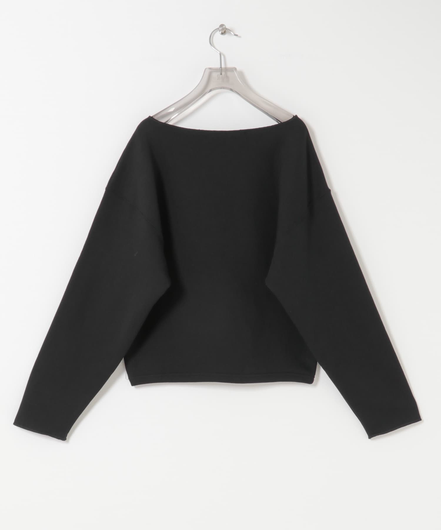 カットオフショートスウェット BLACK Free