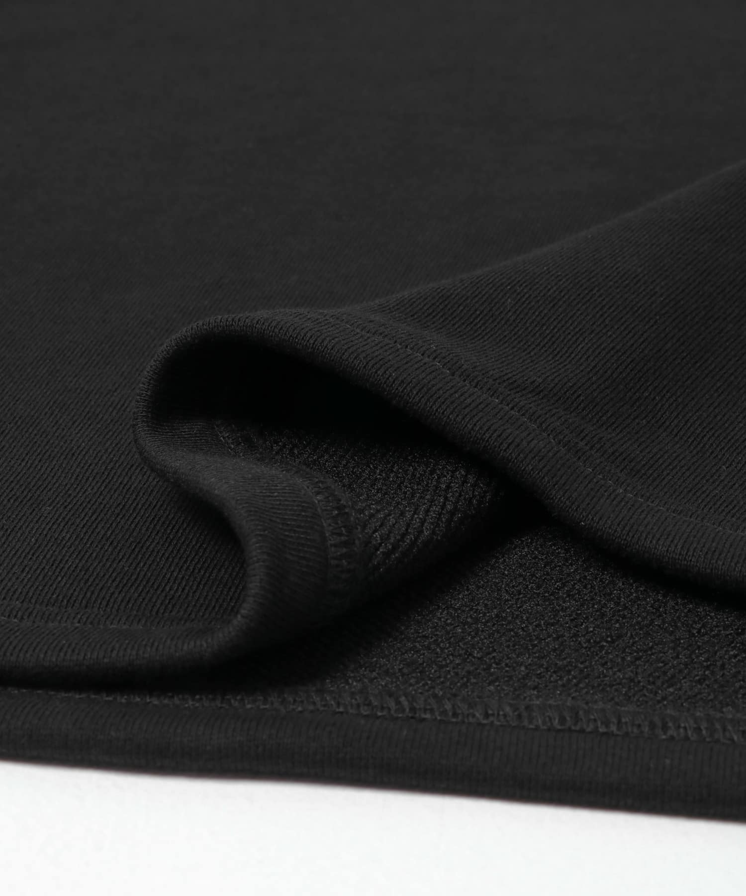 カットオフショートスウェット BLACK Free
