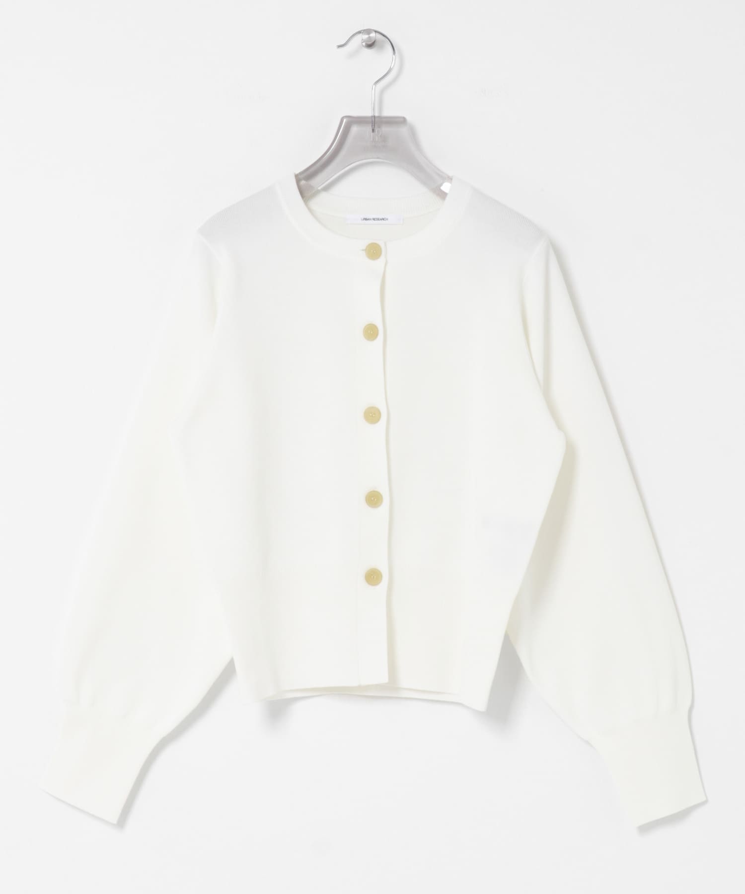 コクーンスリーブカーディガン OFF WHITE Free