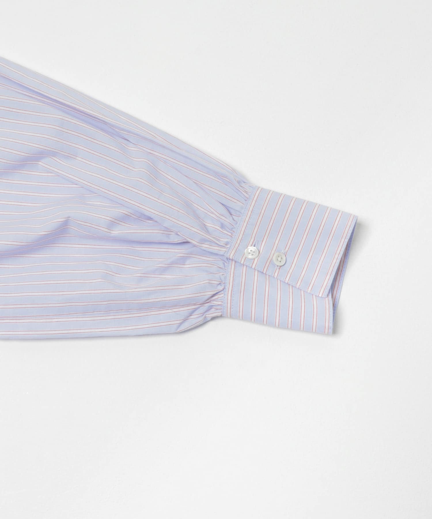 スカーフ付きワイドショートシャツ STRIPE Free