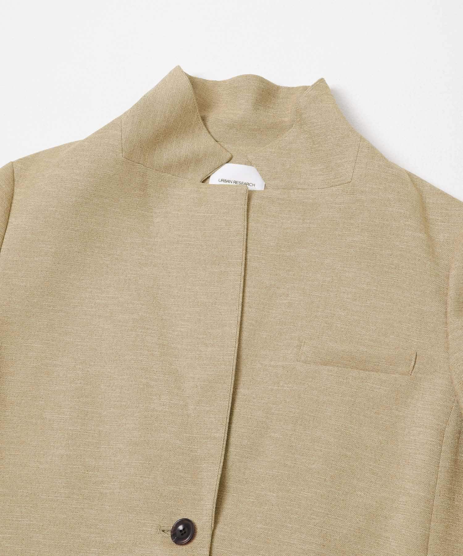 リネンライクテーラードジャケット BEIGE 36