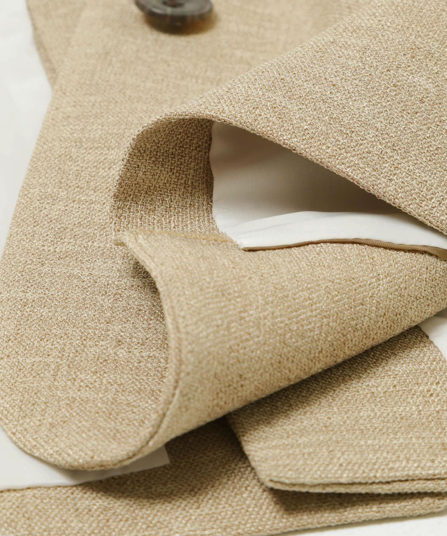 リネンライクテーラードジャケット BEIGE 36