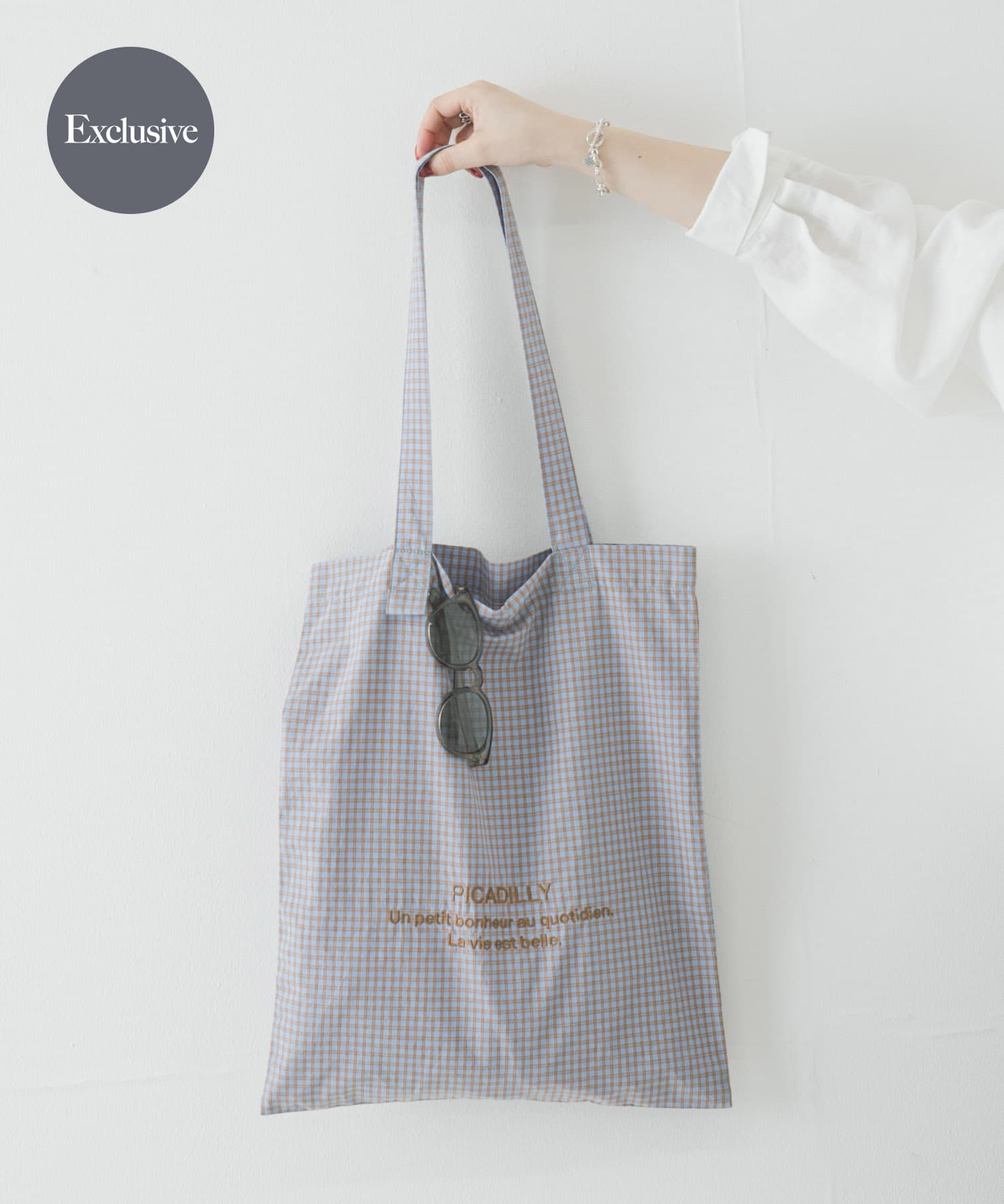『別注』PICCA×URBAN RESEARCH　トートバッグ CHECK Free