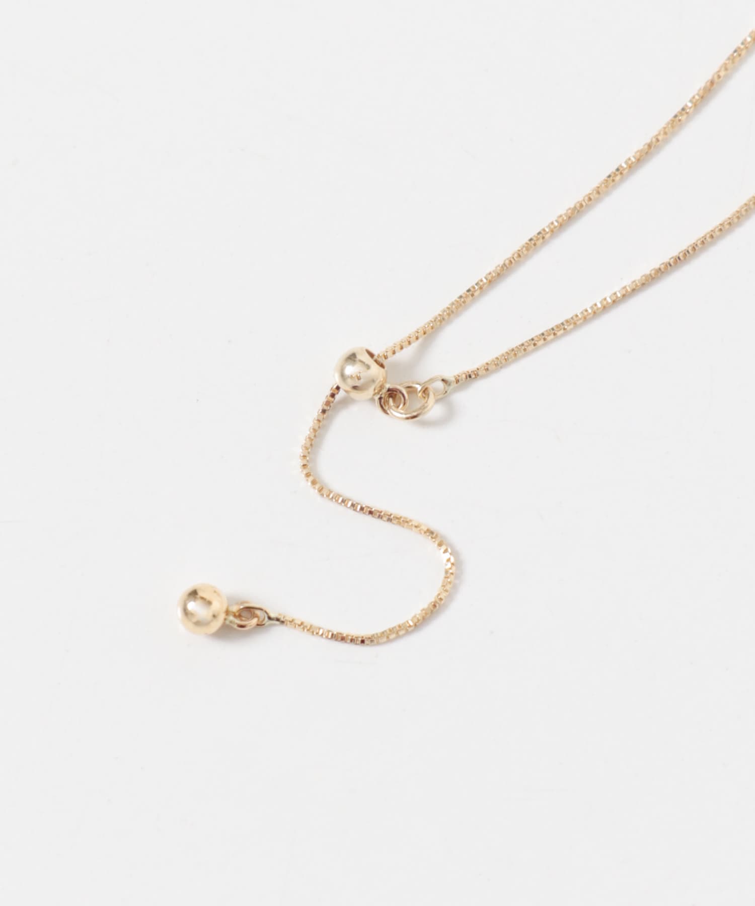 decor『デコール』　10K 5DOT NECKLACE GOLD -
