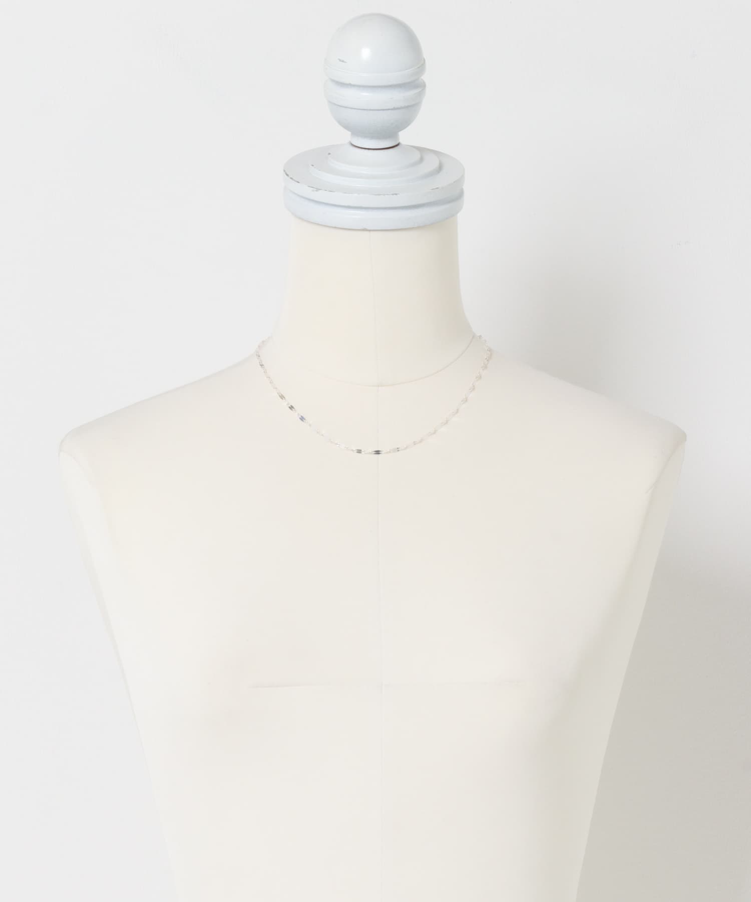 decor『デコール』　ECLAIR CHAIN NECKLACE SILVER -