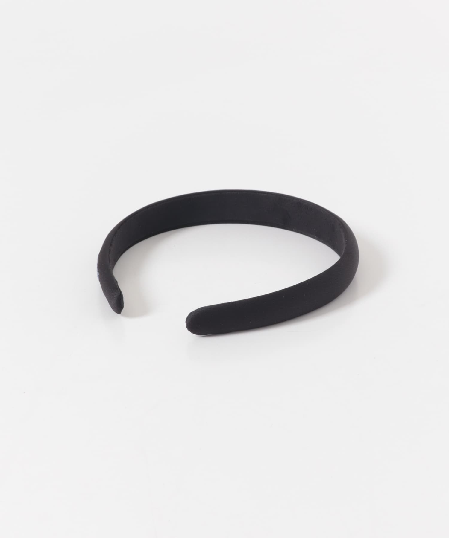 decor『デコール』　SATIN HEADBAND BLACK -