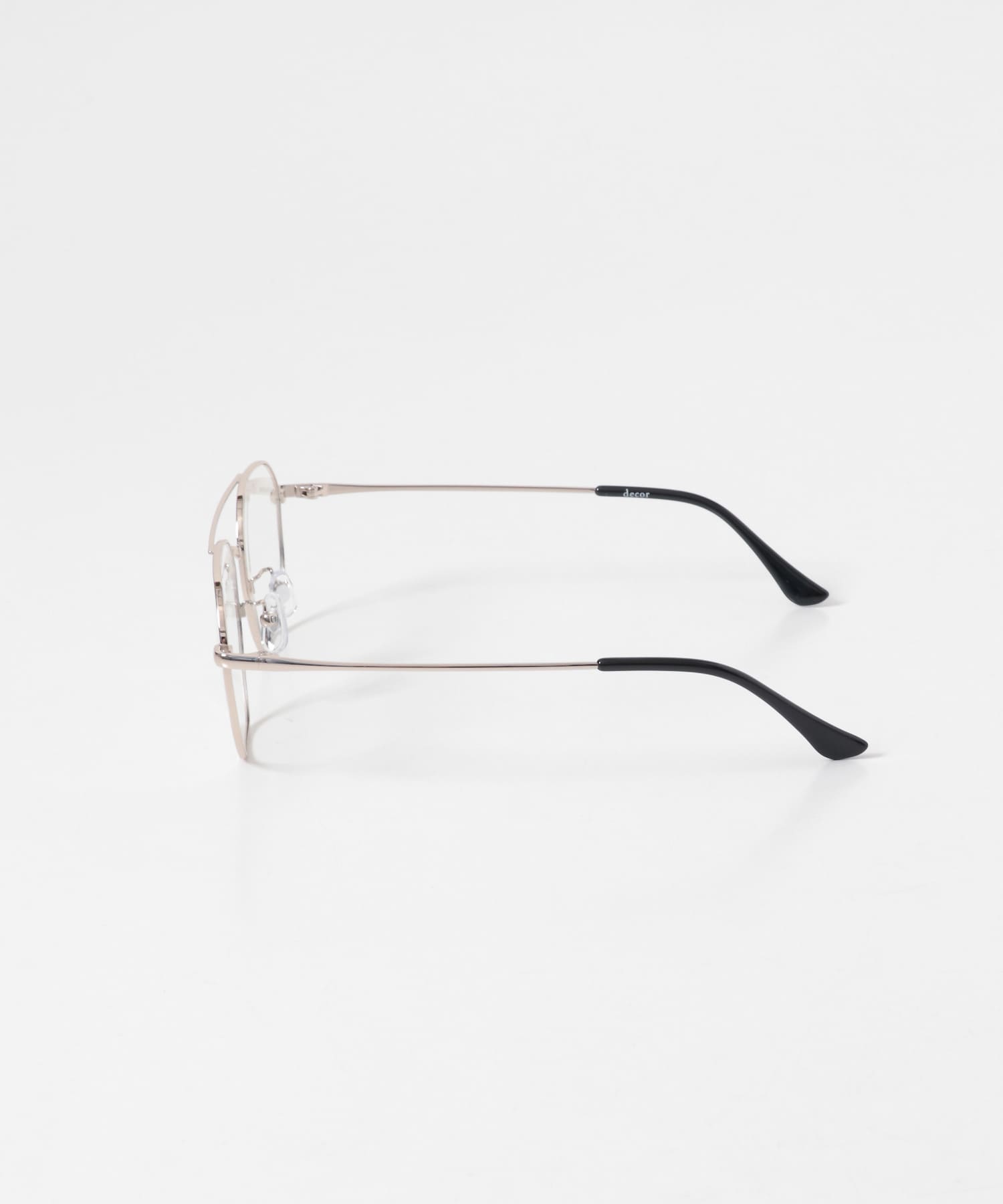 decor　EYEWEAR DOUBLE-RIM SILVER -