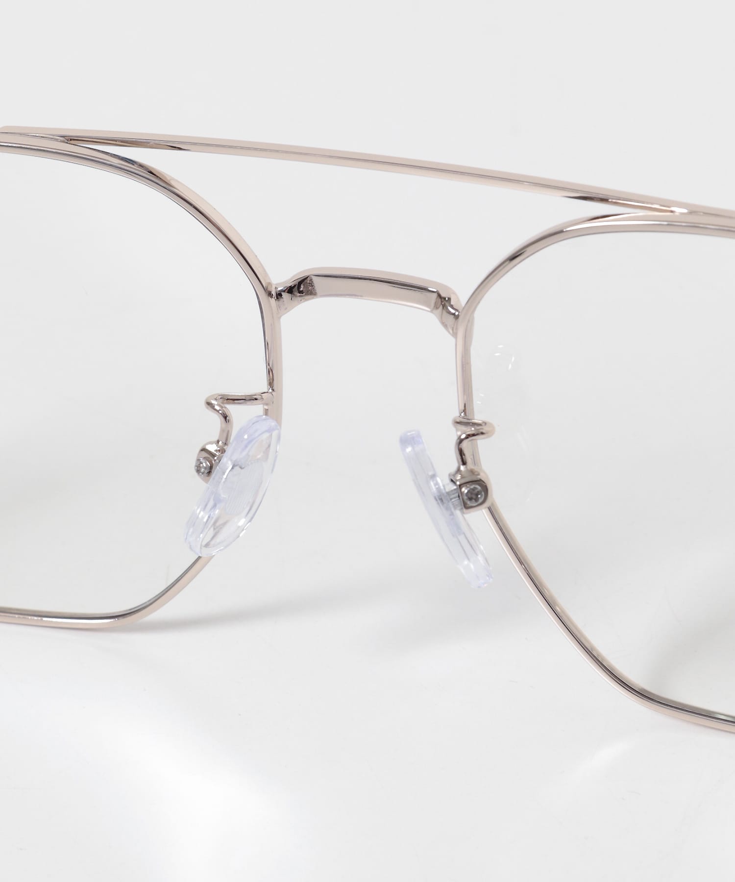 decor　EYEWEAR DOUBLE-RIM SILVER -