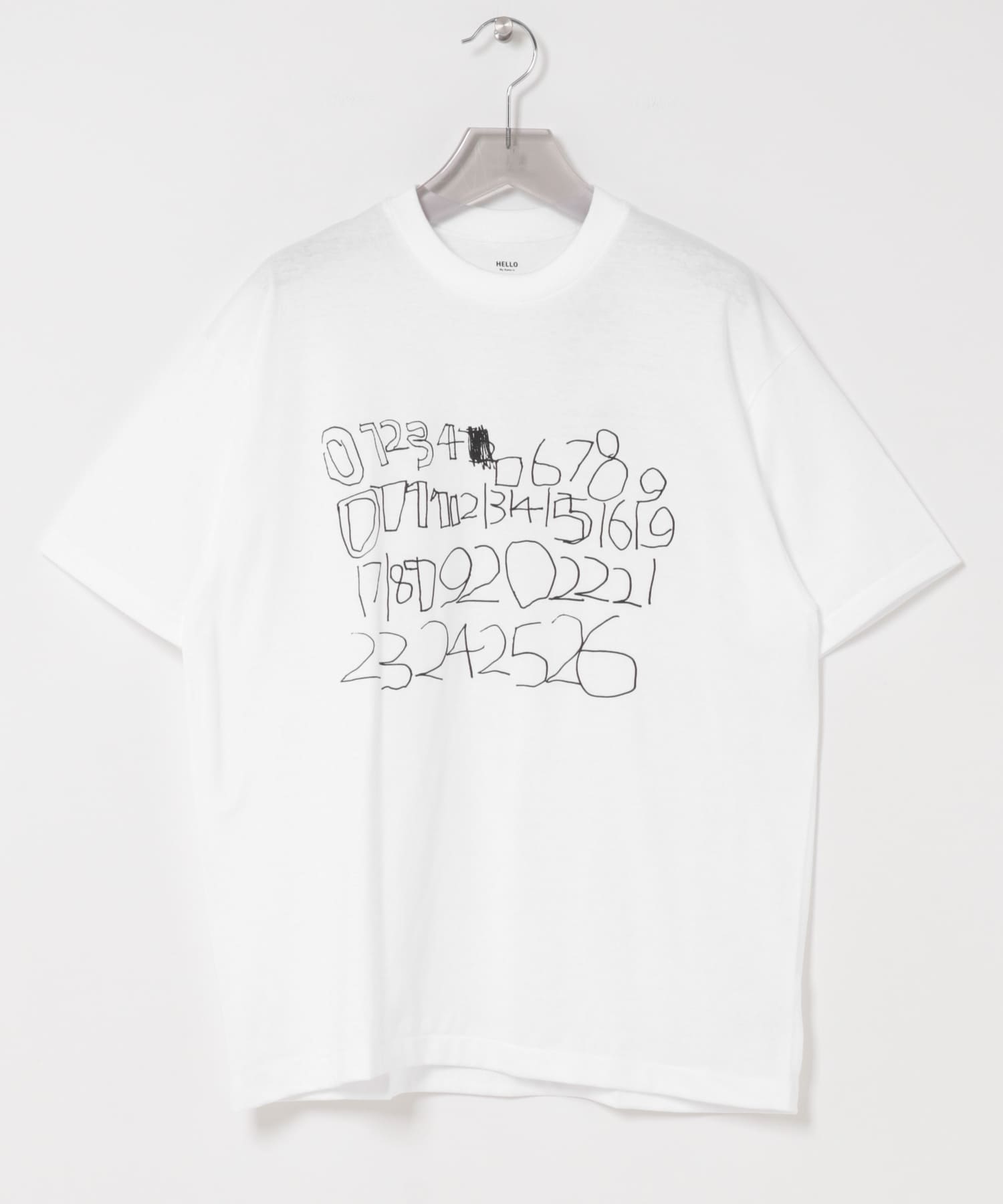 LOGIC ONE LOGO T-SHIRTS WHITE M