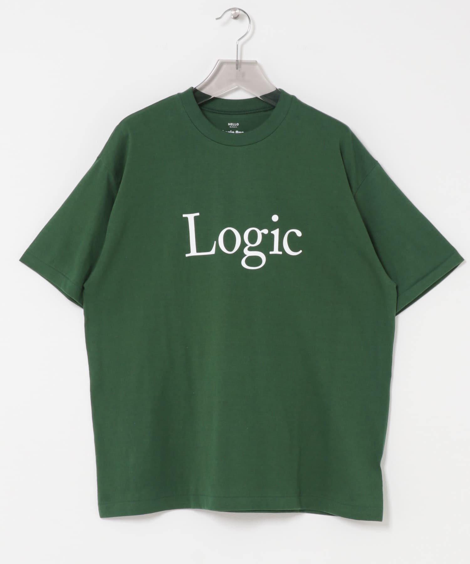 LOGIC ONE LOGO T-SHIRTS D GREEN M