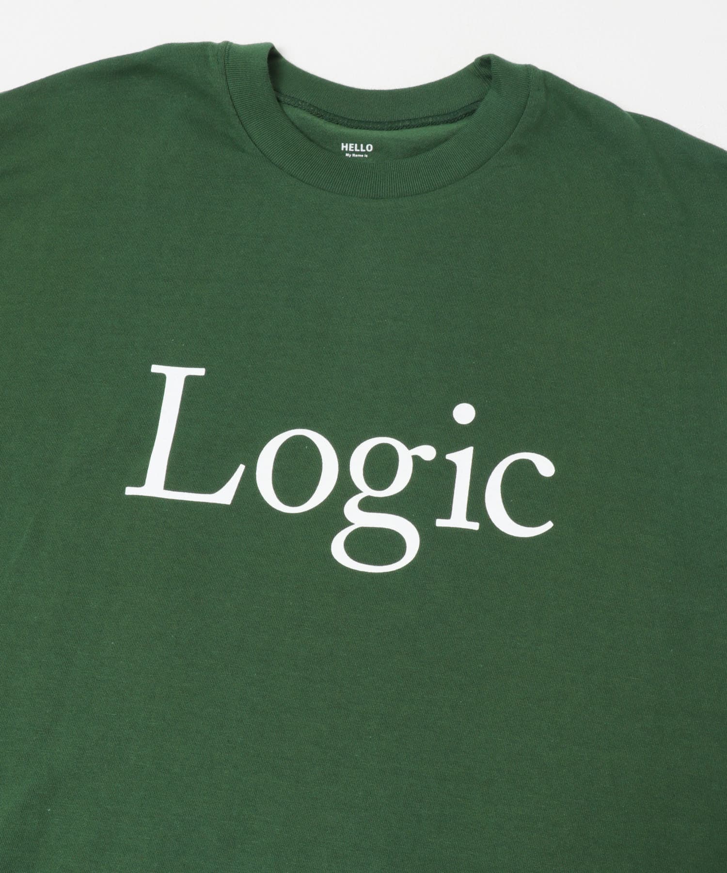 LOGIC ONE LOGO T-SHIRTS D GREEN M