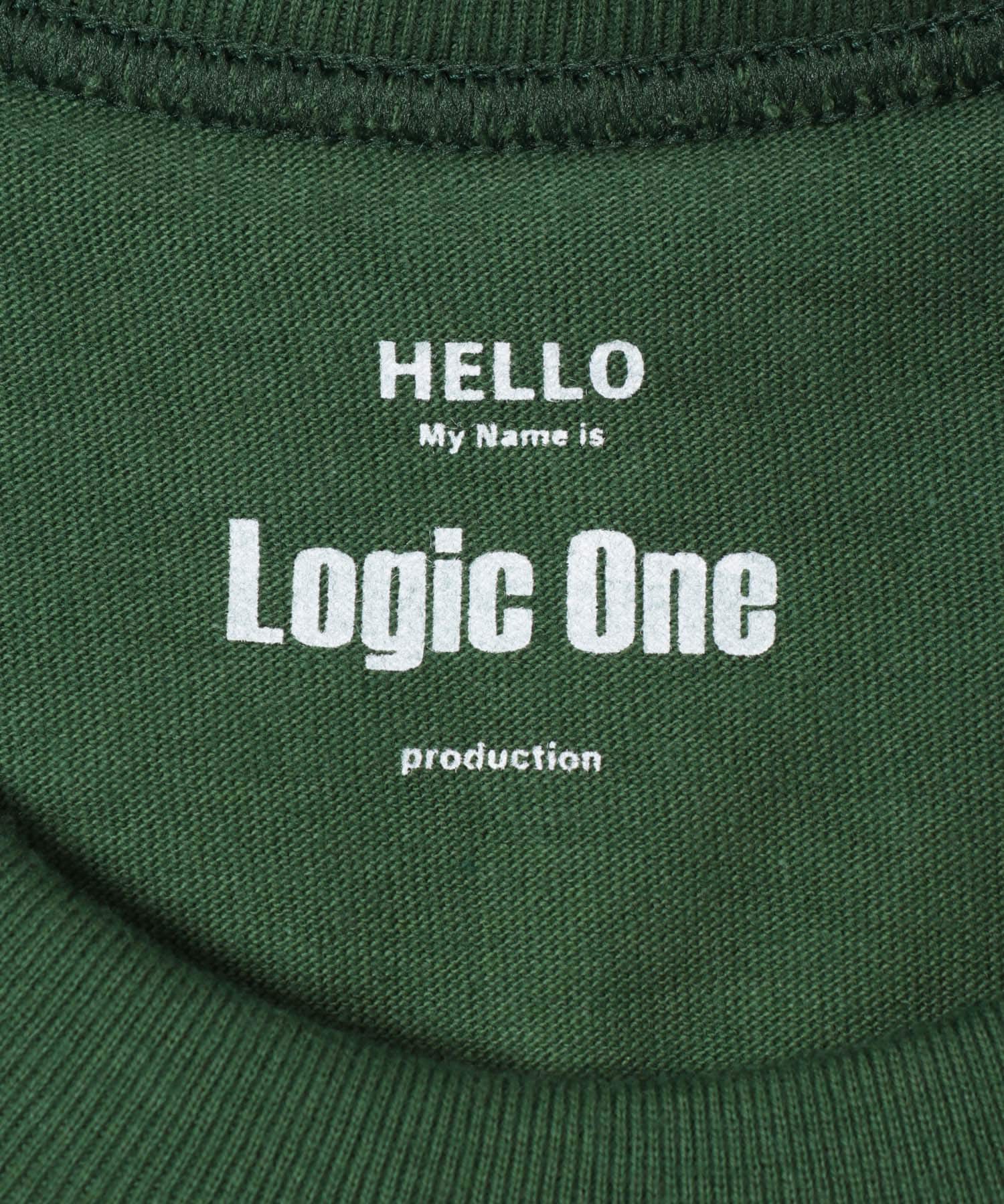 LOGIC ONE LOGO T-SHIRTS D GREEN M