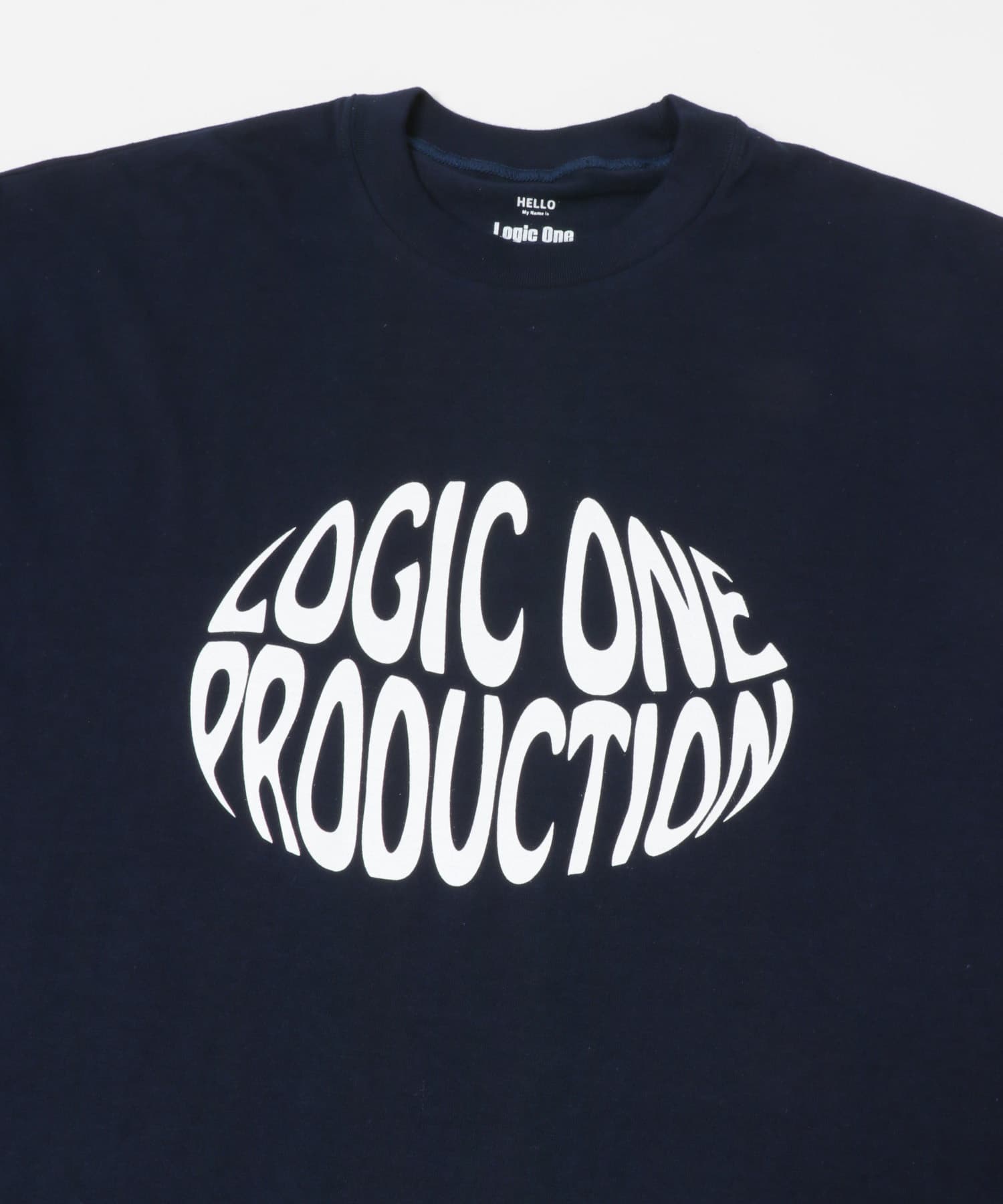 LOGIC ONE LOGO T-SHIRTS NAVY M
