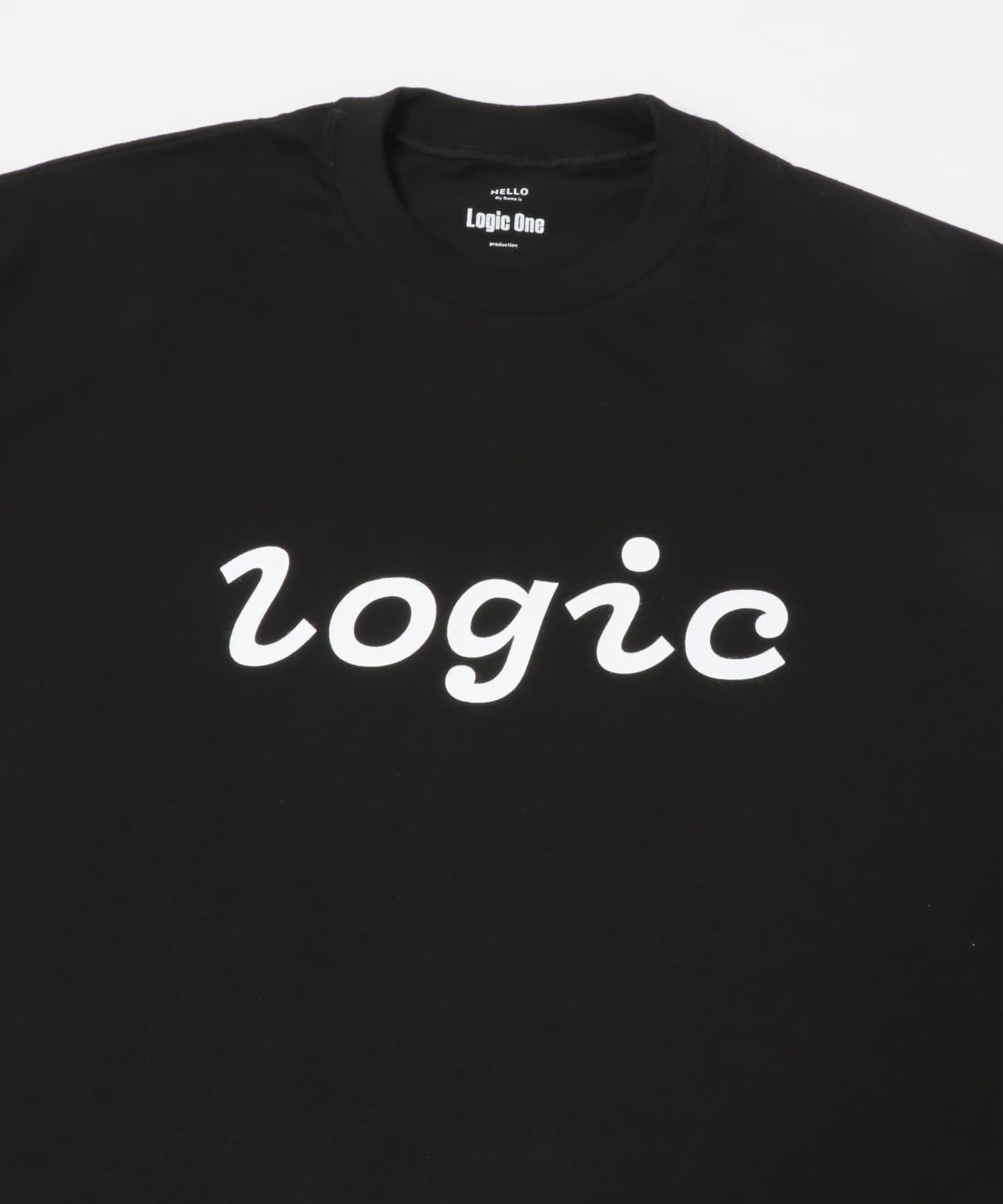 LOGIC ONE LOGO T-SHIRTS BLACK M