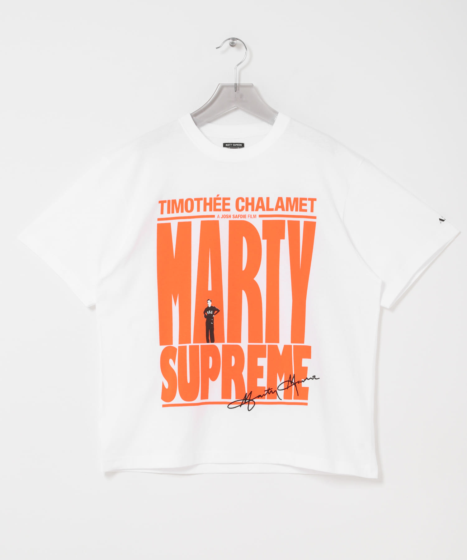 URBAN RESEARCH×MARTY SUPREME×A24　MARTY SUPREME LOGO T-SHIRTS WHITE M