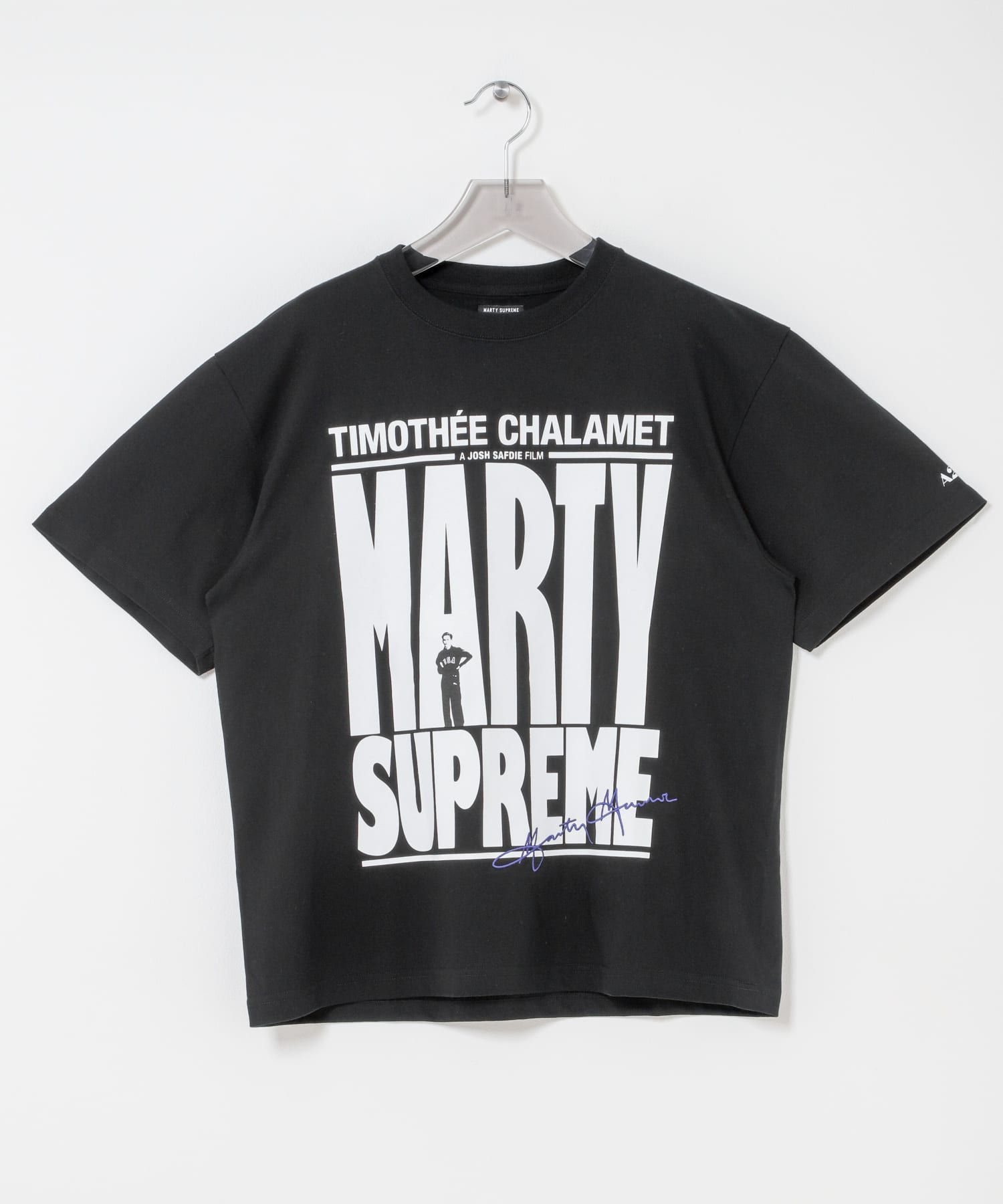 URBAN RESEARCH×MARTY SUPREME×A24　MARTY SUPREME LOGO T-SHIRTS BLACK M