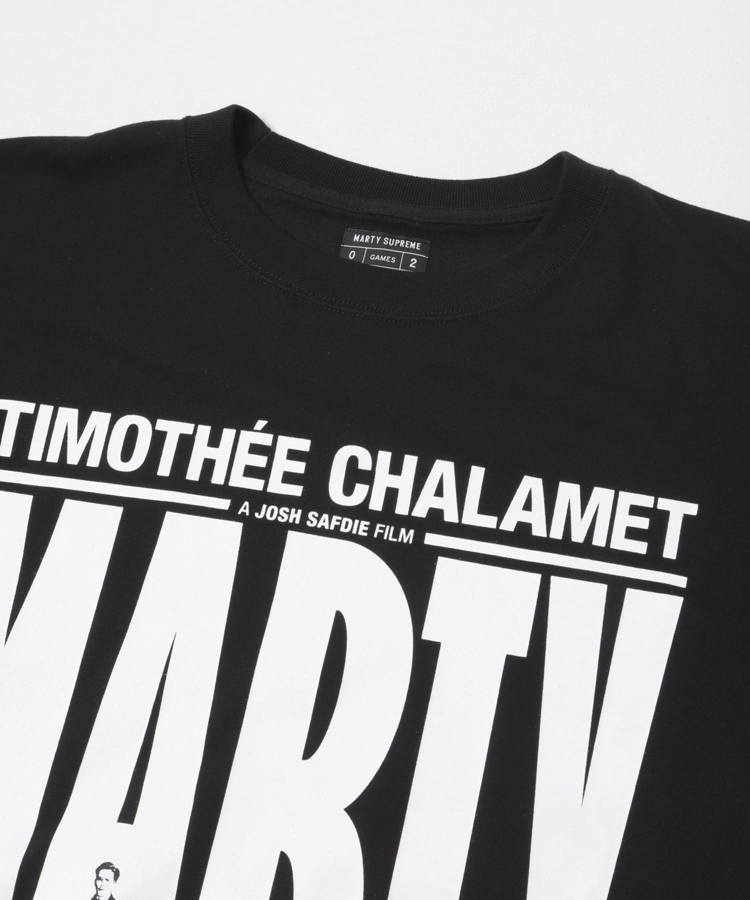 URBAN RESEARCH×MARTY SUPREME×A24　MARTY SUPREME LOGO T-SHIRTS BLACK M