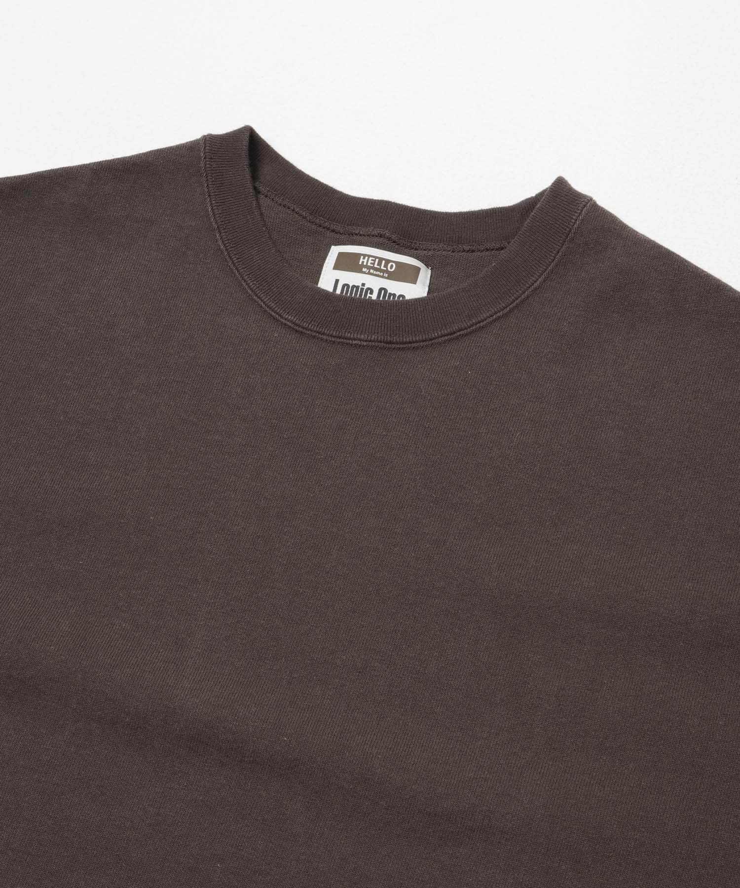 LOGIC ONE HEAVY DOPE T-SHIRTS FADE BROWN M
