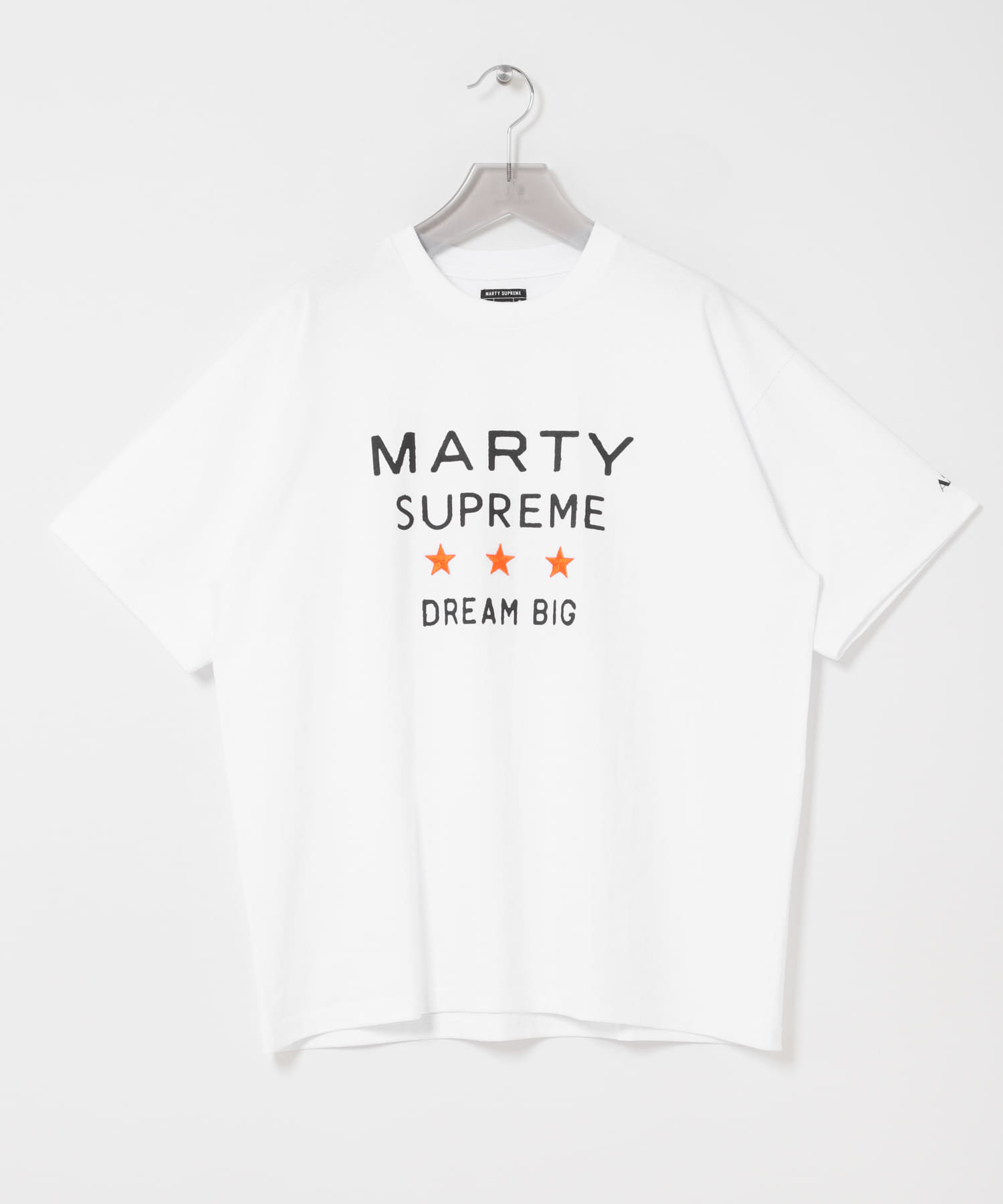 URBAN RESEARCH×MARTY SUPREME×A24　SOLID 3STAR LOGO T-SHIRTS