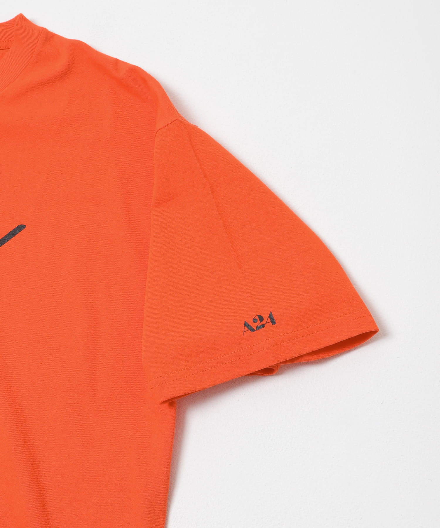 URBAN RESEARCH×MARTY SUPREME×A24　SOLID 3STAR LOGO T-SHIRTS ORANGE M