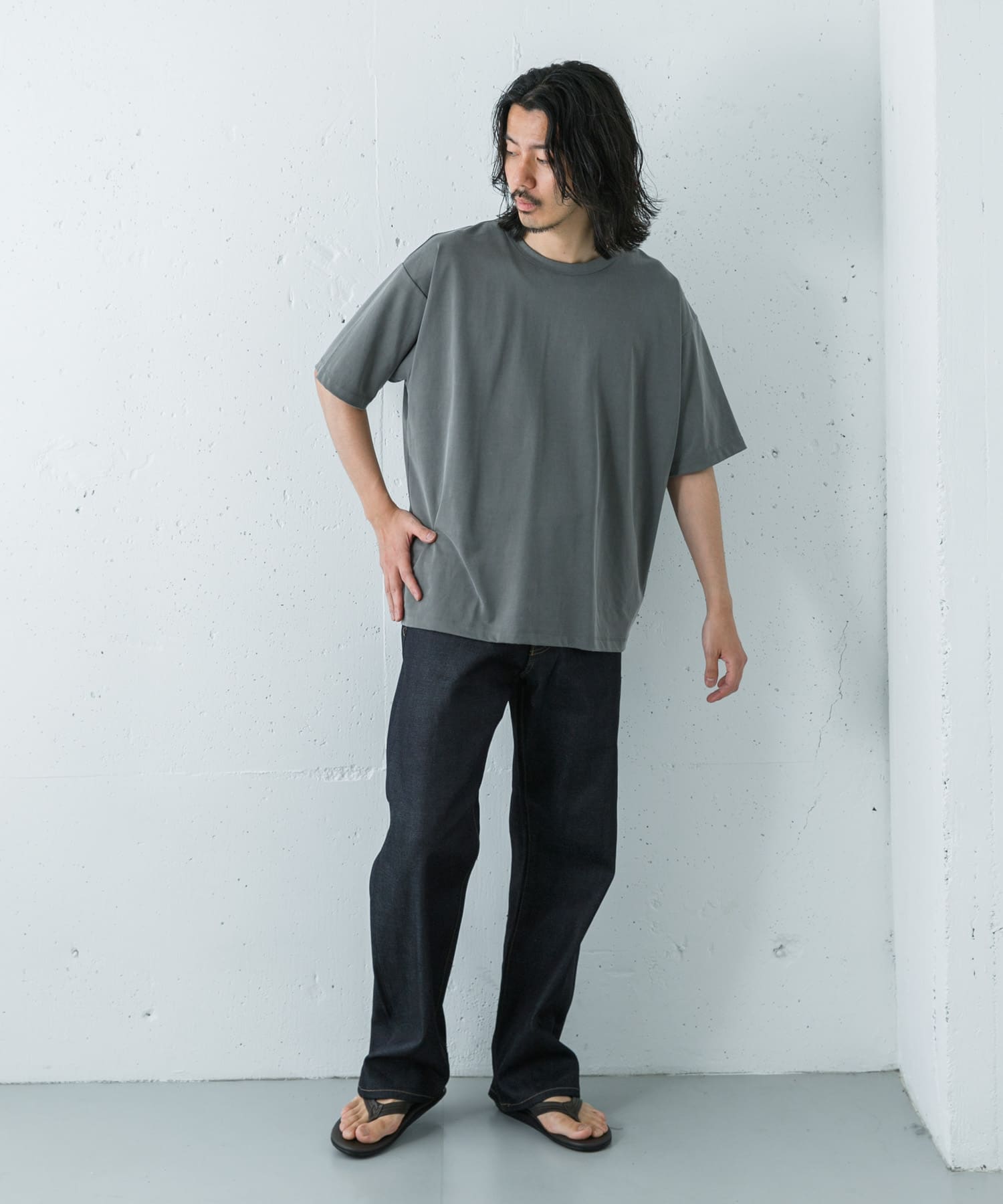 身長：180cm サイズ：L