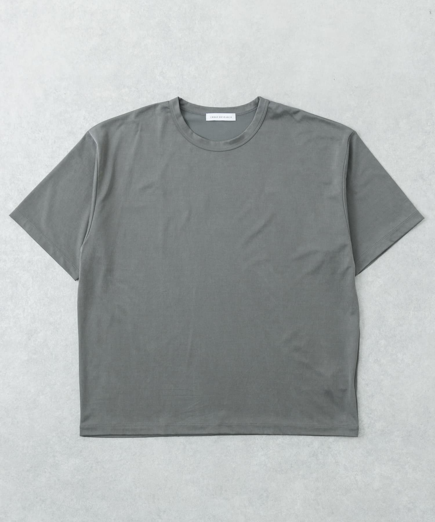 『洗濯可』WASHABLE CUPRO T-SHIRTS KHAKI M