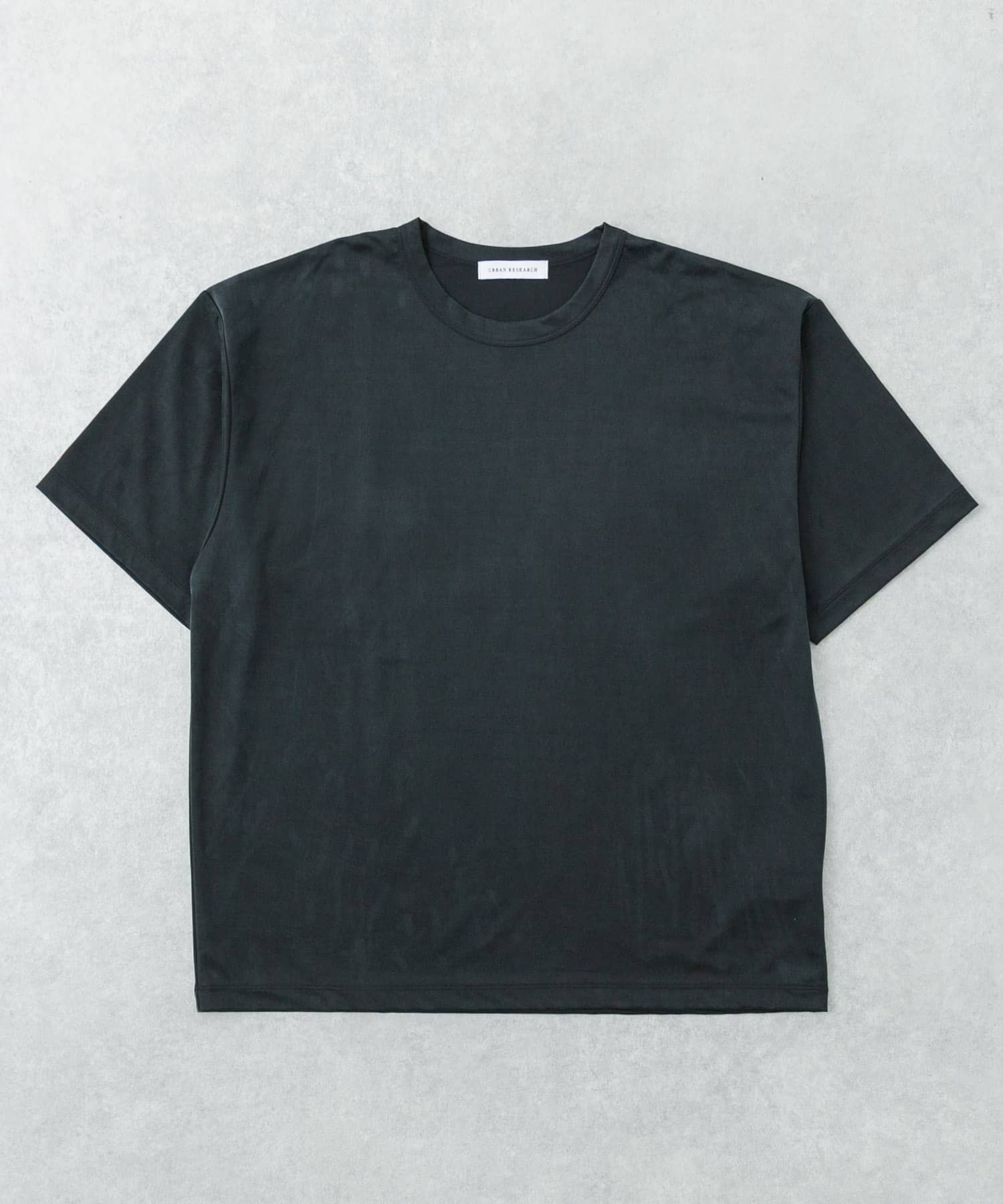 『洗濯可』WASHABLE CUPRO T-SHIRTS BLACK M