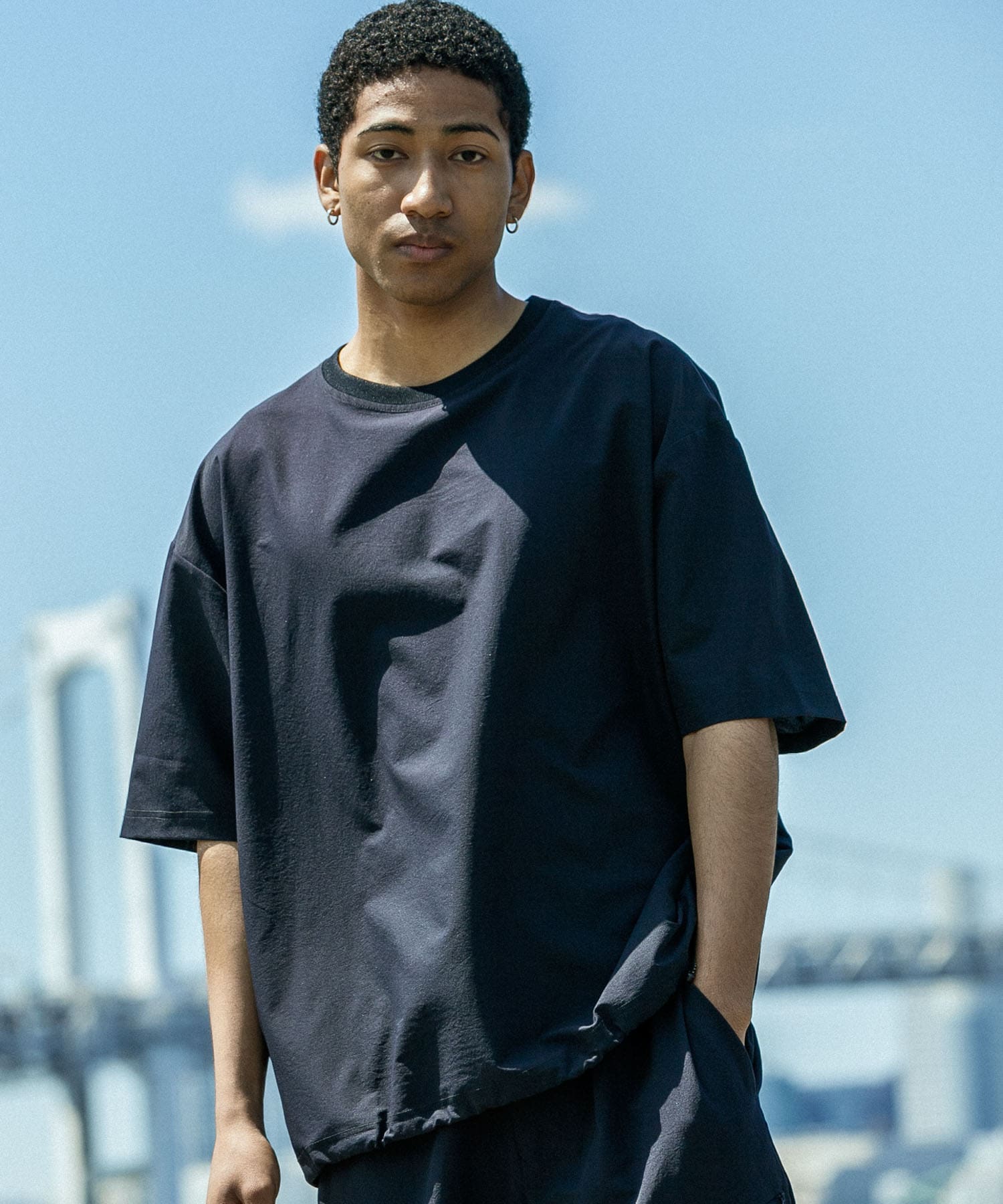 『洗濯可/防シワ/撥水』COOL DOTS SHORT-SLEEVE T-SHIRTS