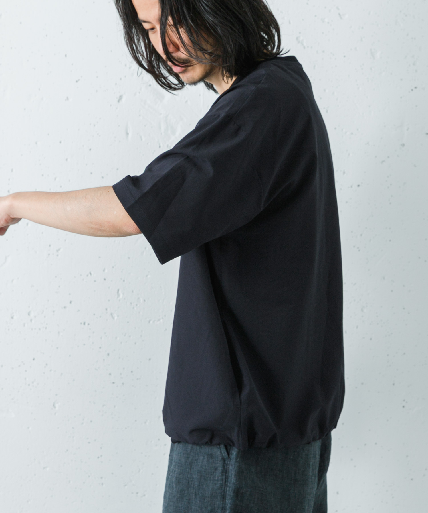 身長：180cm サイズ：L