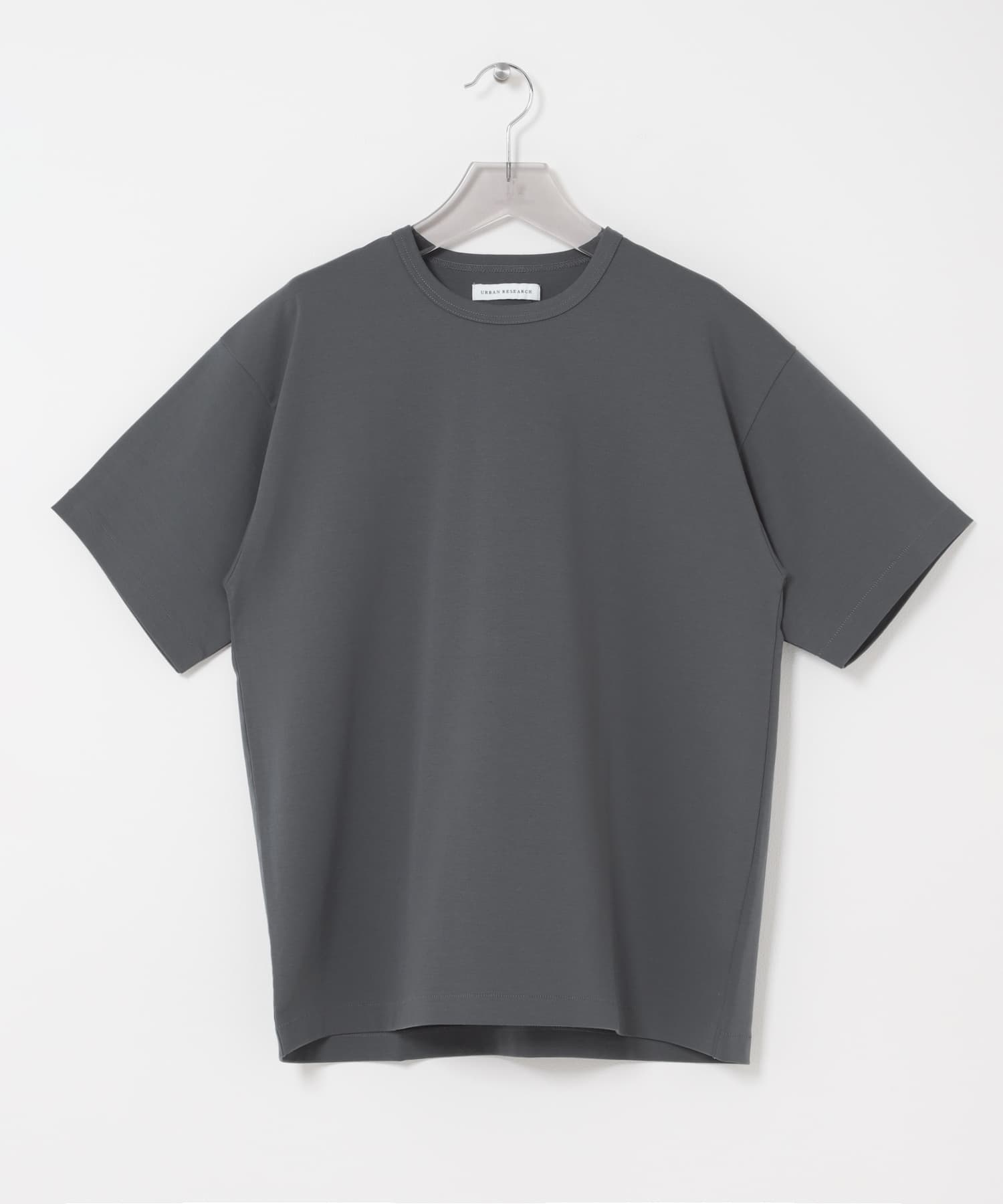 防シワ接触冷感スムージーTシャツ NIGHT GRAY S