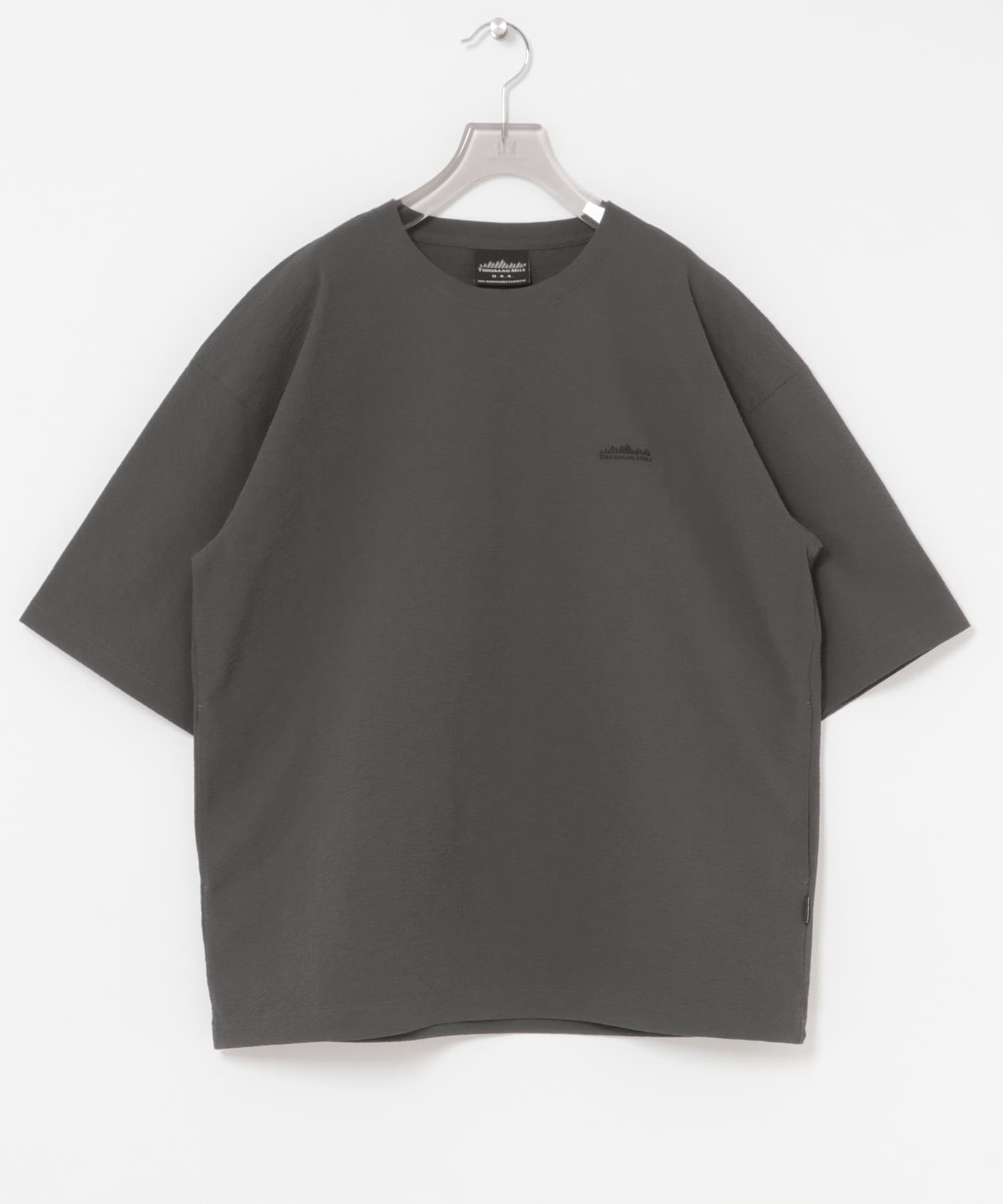 『別注』THOUSAND MILE×URBAN RESEARCH　　WASHER CODE T-SHIRTS CHARCOAL S