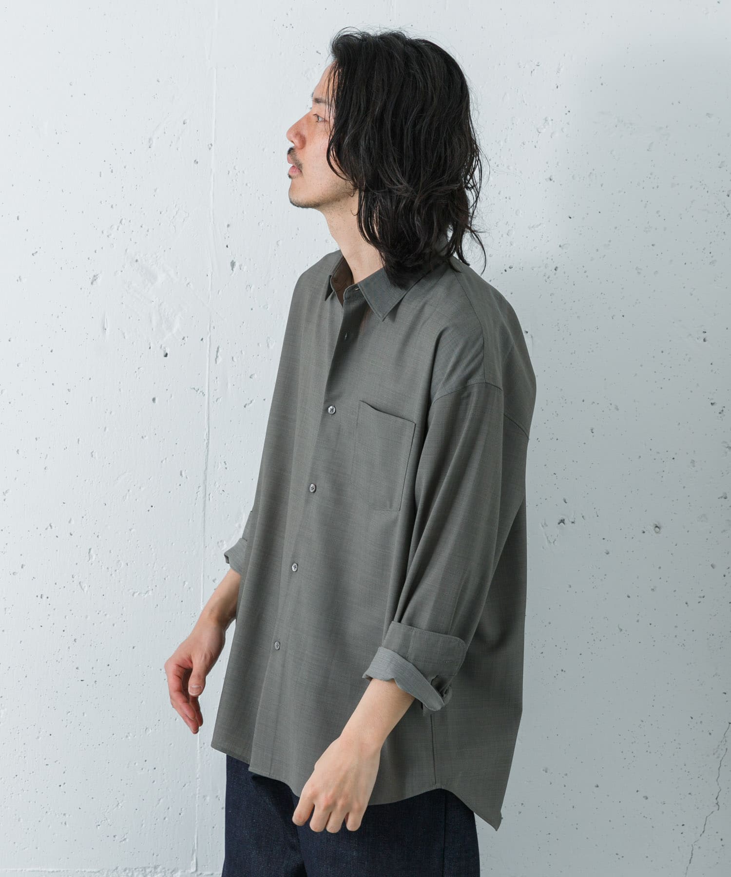 身長：180cm サイズ：L