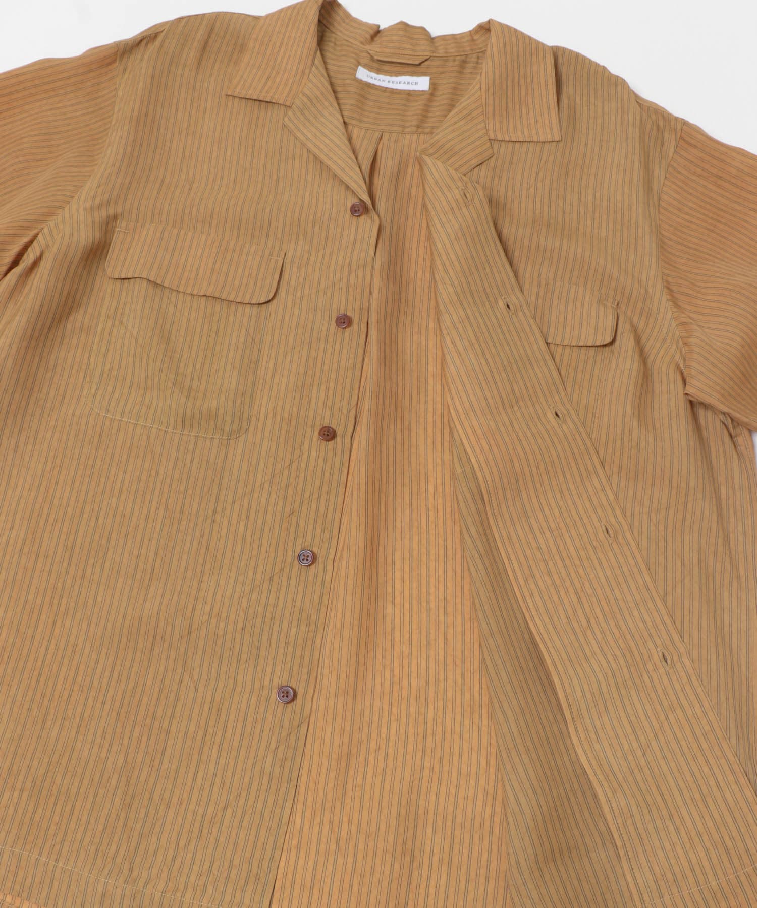 CUPRO COLD DYE SHIRTS(M BLACK): トップス｜URBAN RESEARCH公式