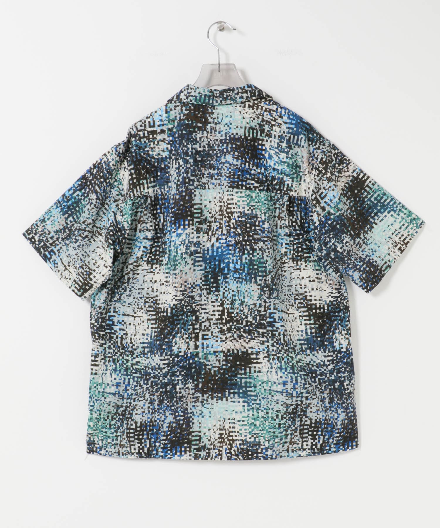 LONGCHAMP OPEN COLLAR SHIRTS LT BLUE M