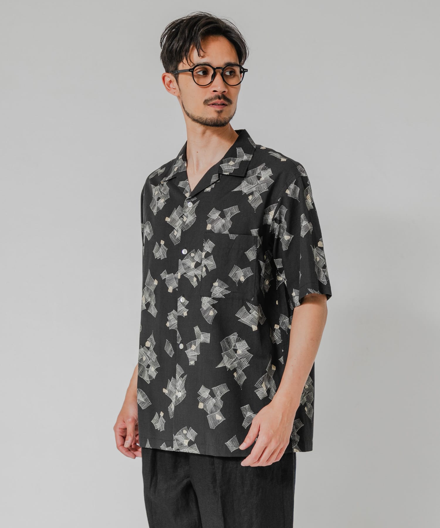 LONGCHAMP OPEN COLLAR SHIRTS