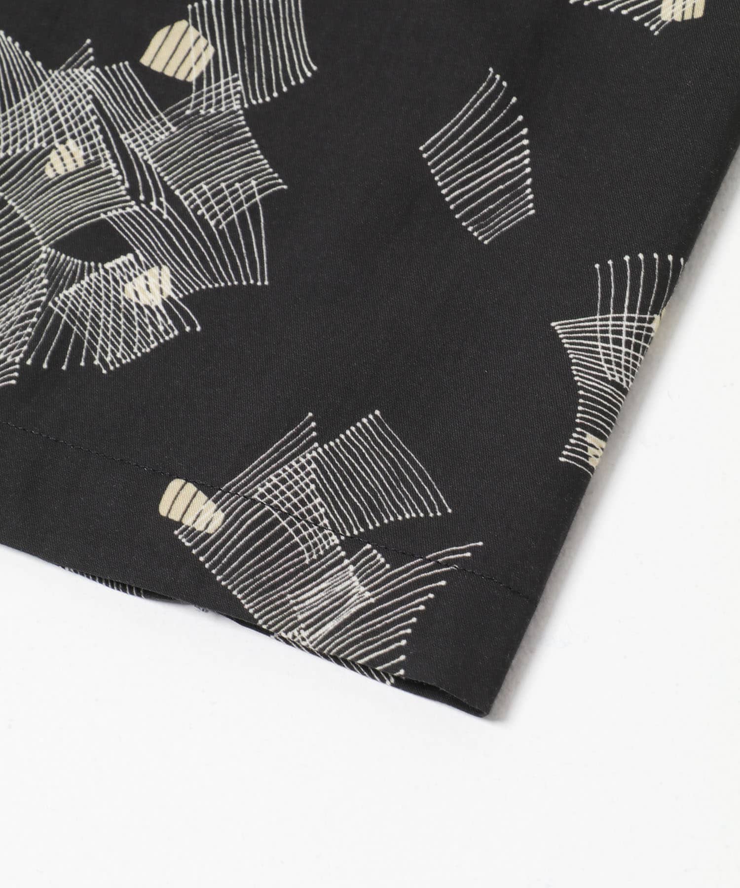 LONGCHAMP OPEN COLLAR SHIRTS BLACK M