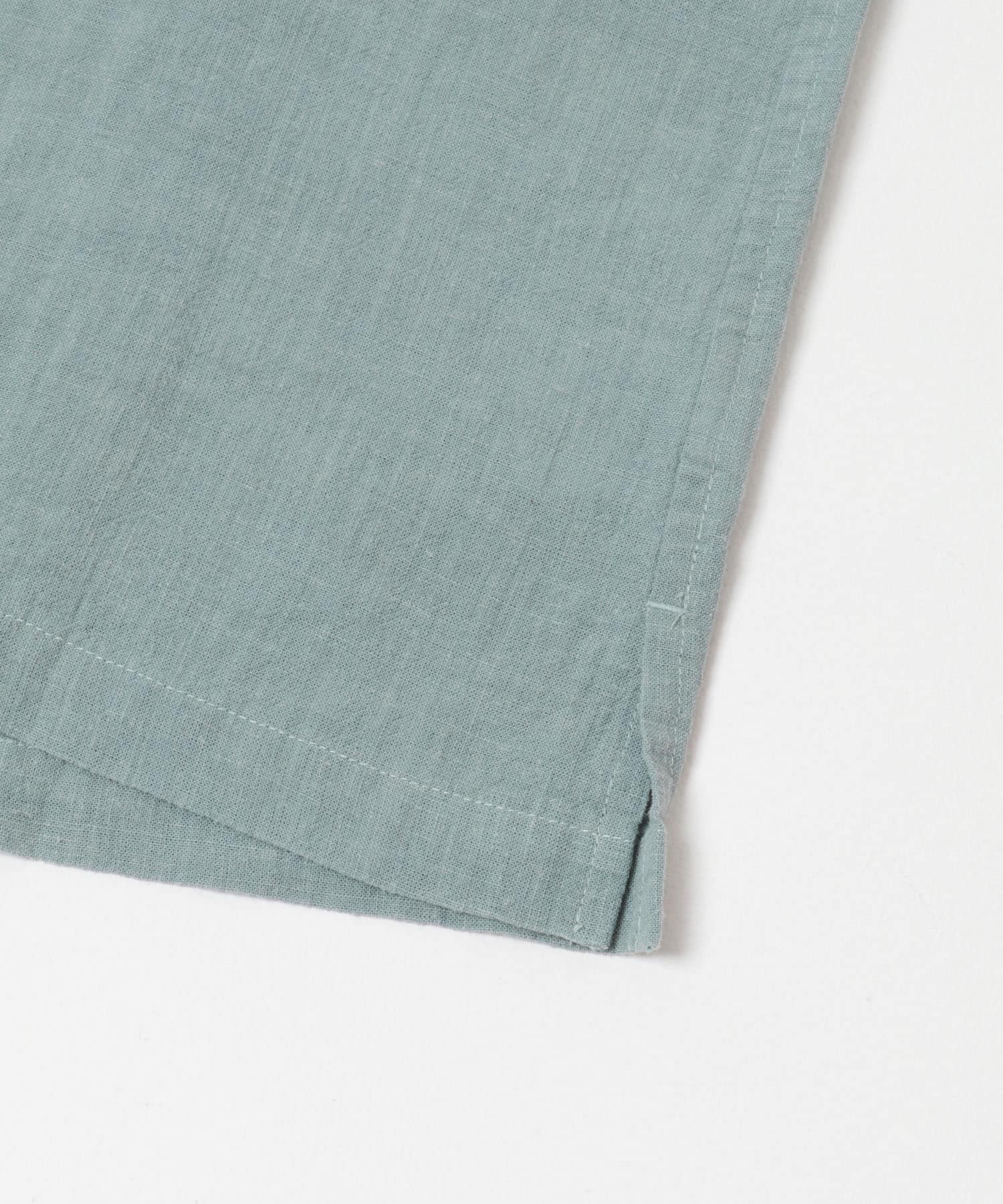 SANDWASH LINEN OPEN SHIRTS LT BLUE M