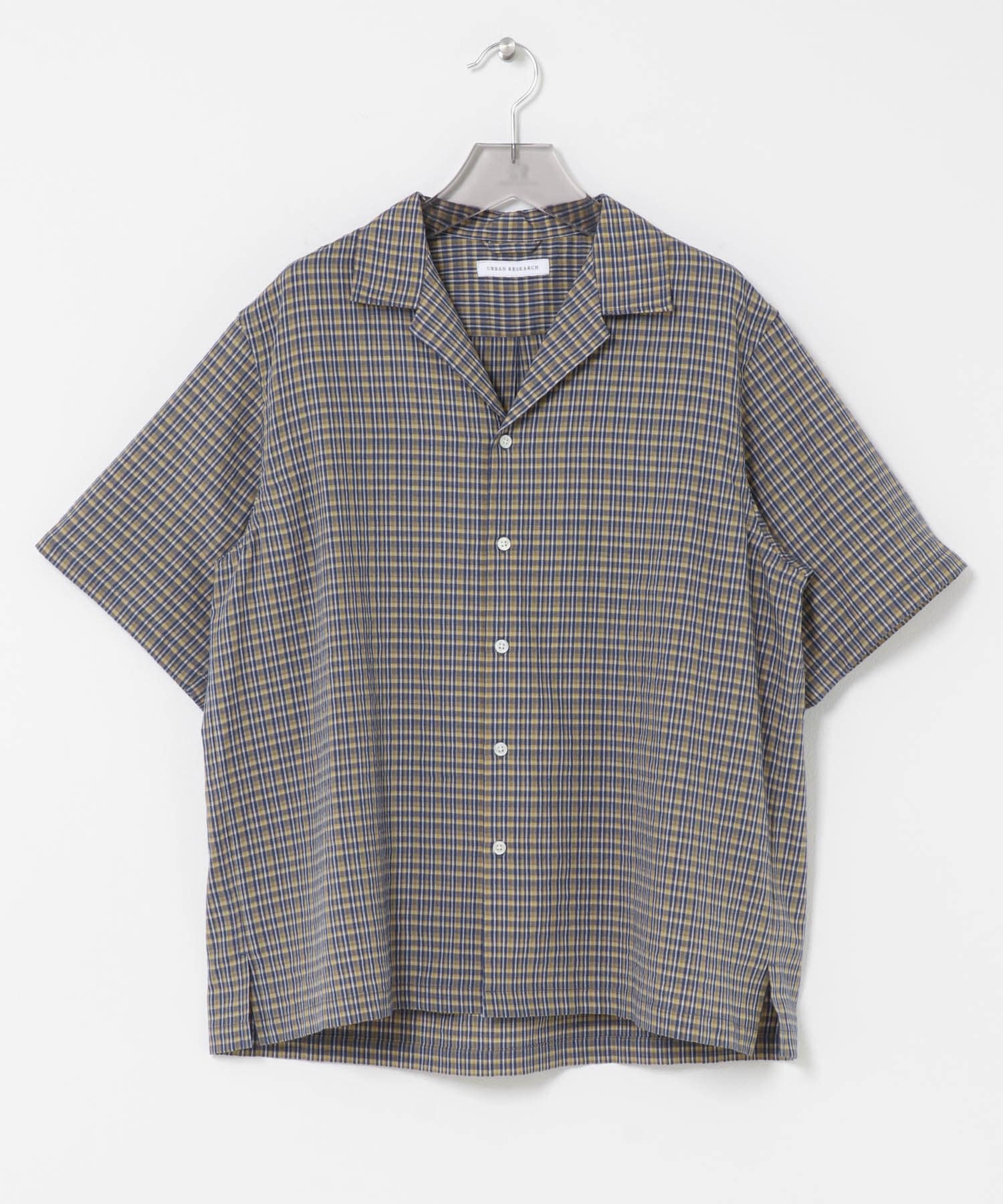 MINI PLAID SHIRTS BLUE M