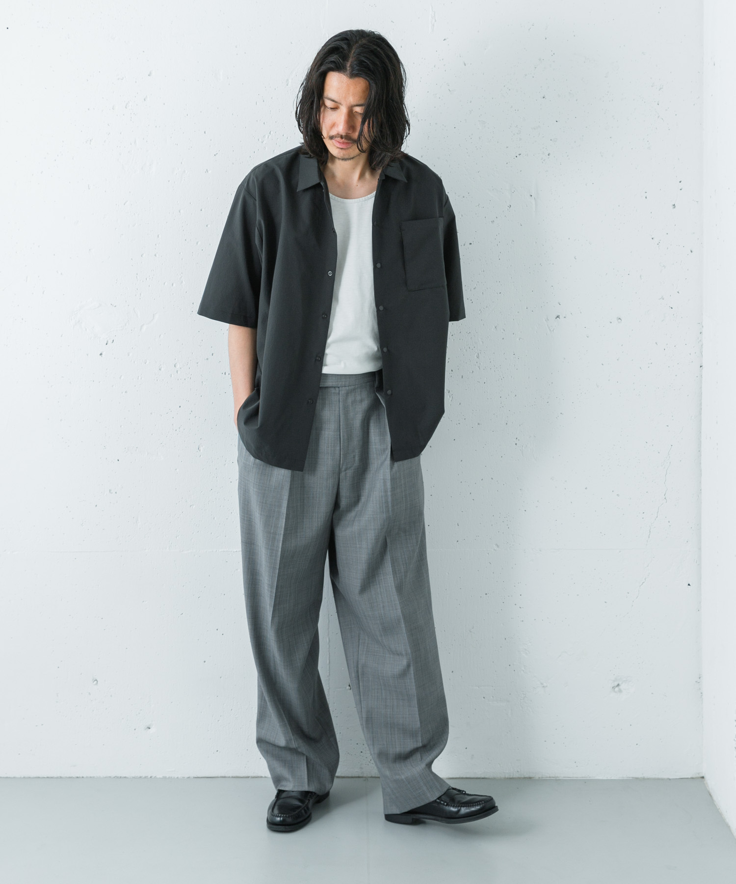 身長：180cm サイズ：L