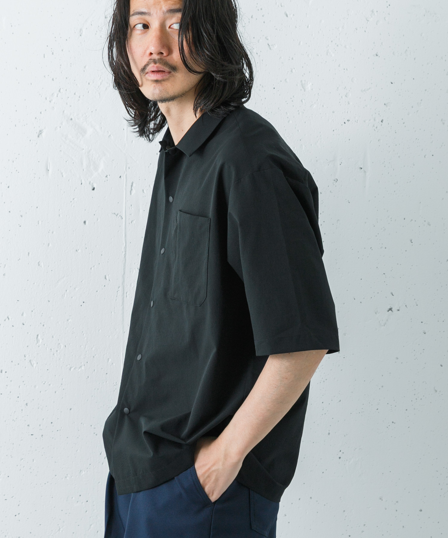 身長：180cm サイズ：L