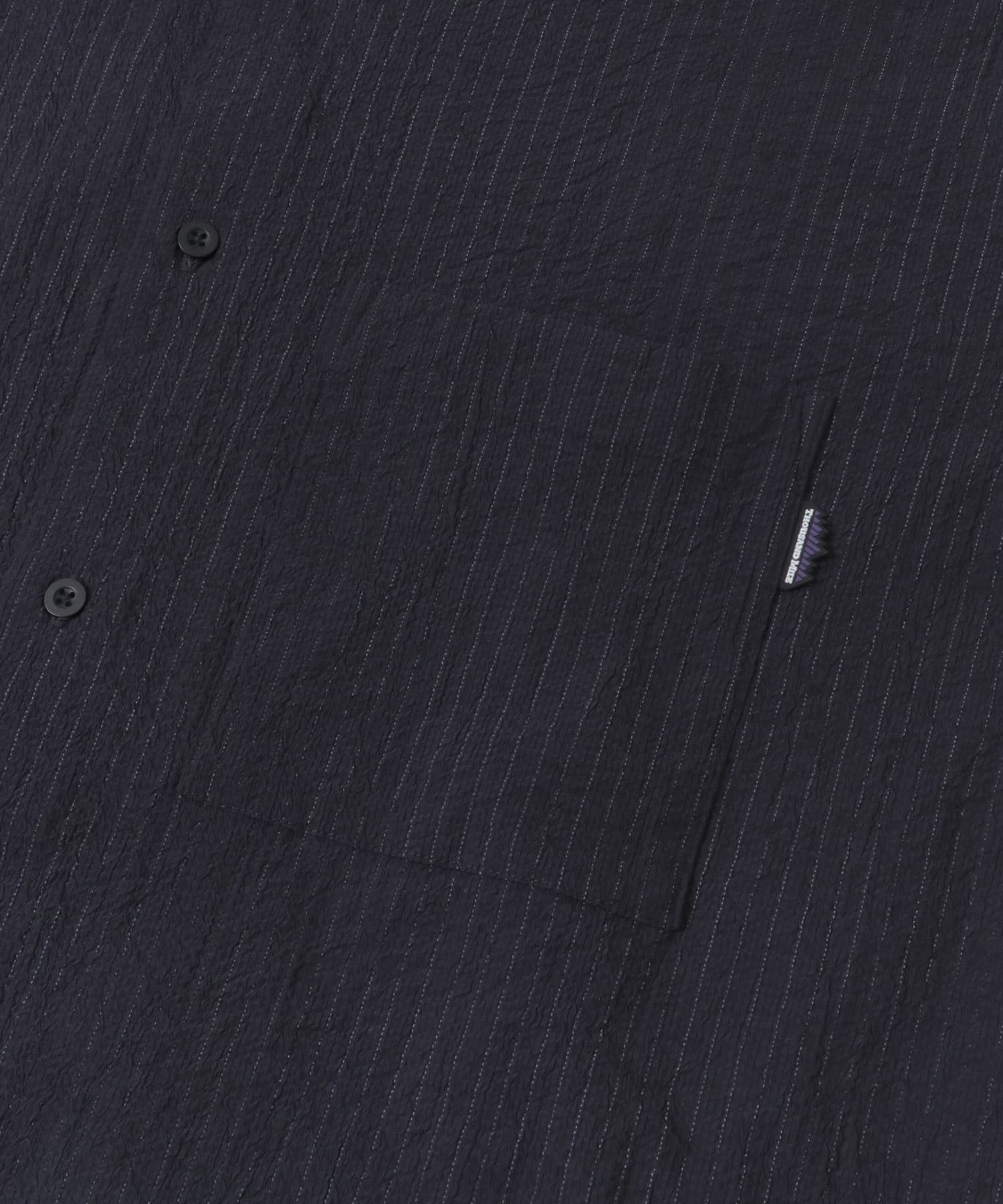 『吸水速乾/UVカット』『別注』THOUSAND MILE×URBAN RESEARCH　WASHER CODE SHIRTS NAVY ST S