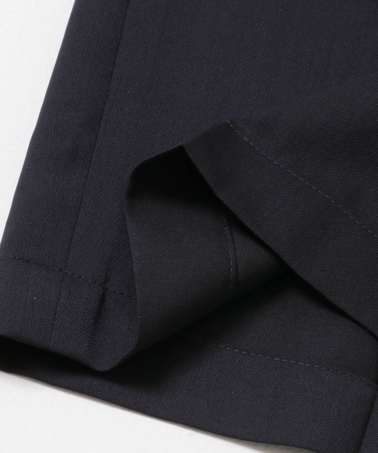『洗濯可/防シワ/接触冷感』WASHABLE WOOL EASY TROUSER NAVY M