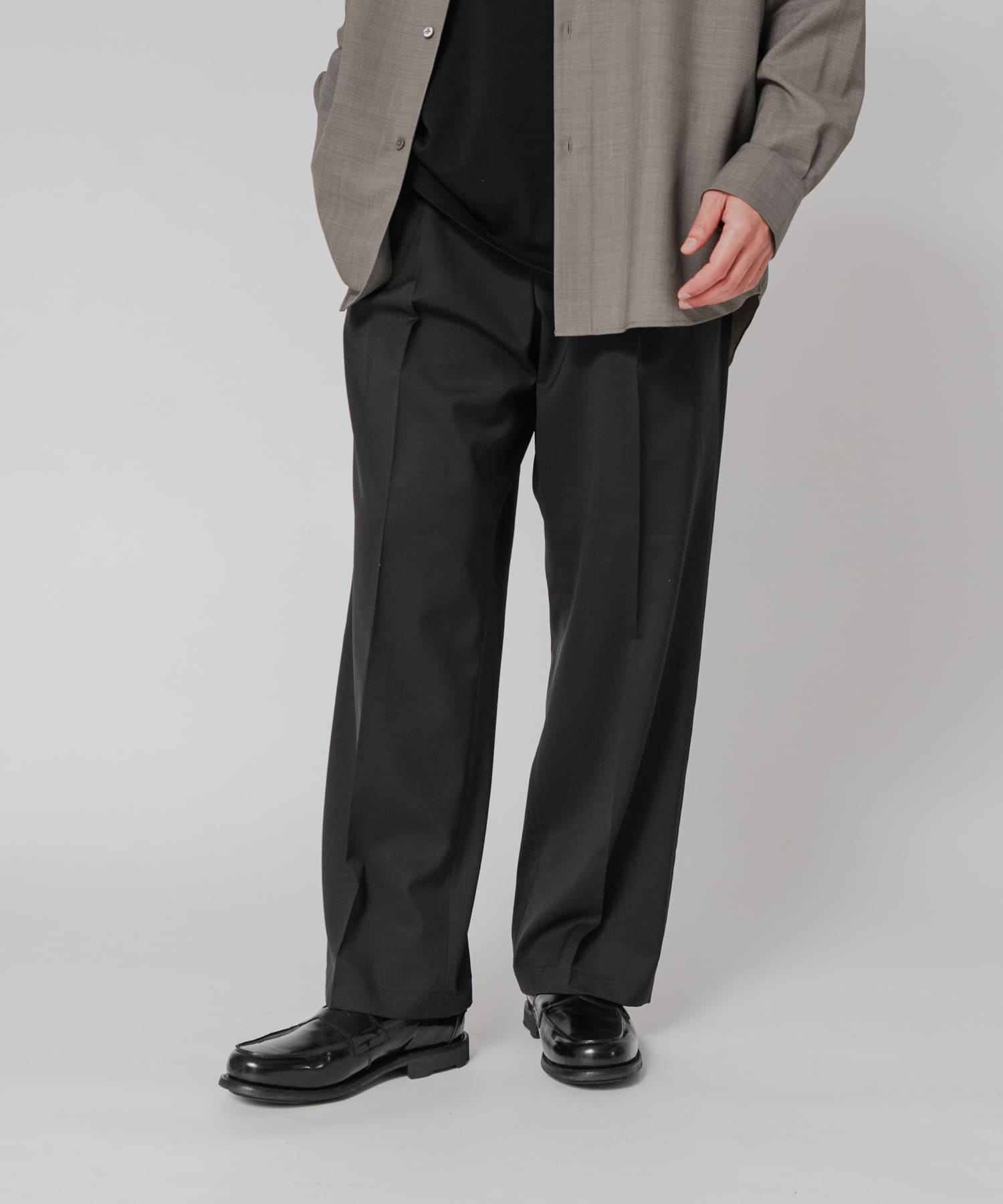 WASHABLE WOOL EASY TROUSER