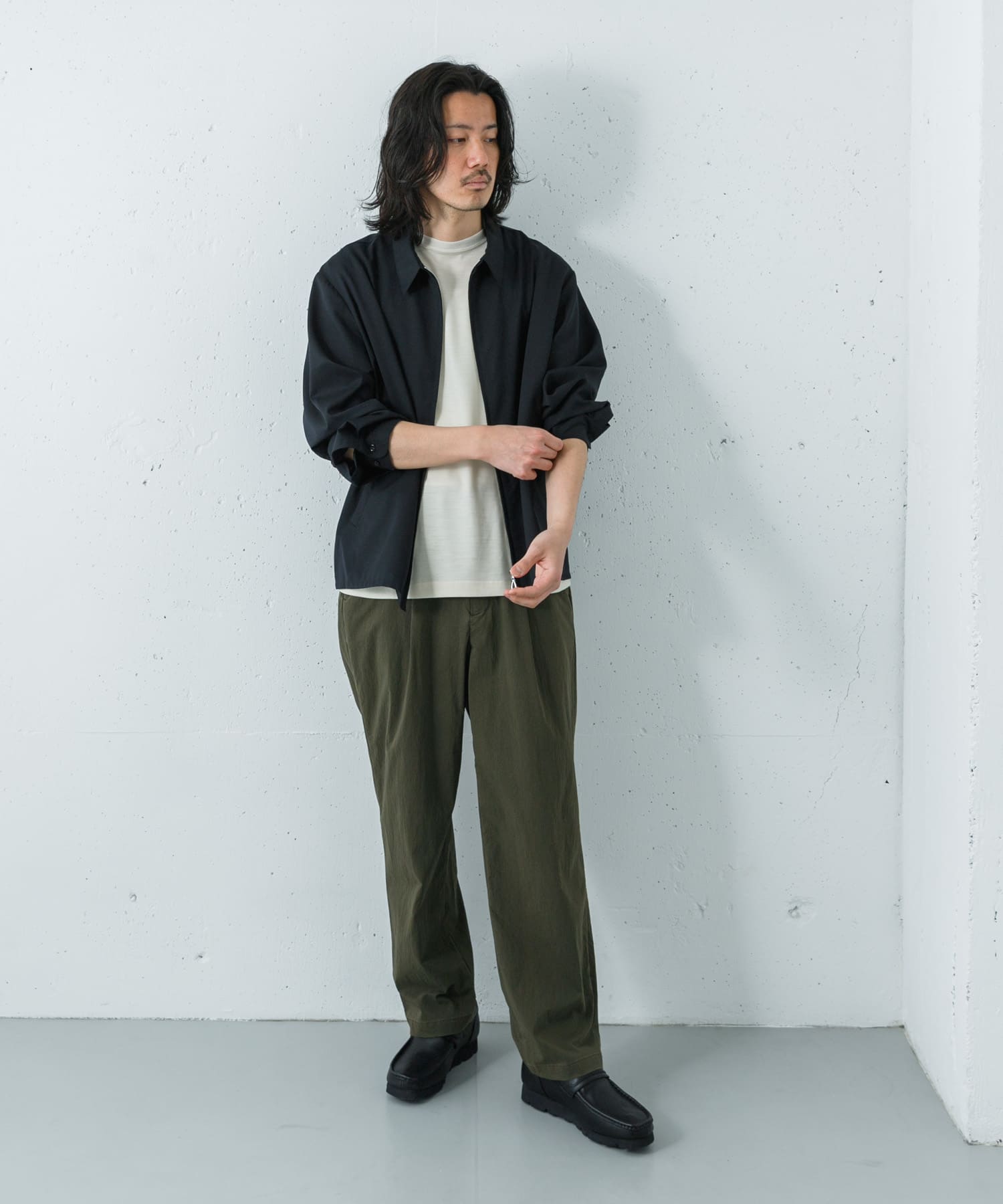 身長：180cm サイズ：L