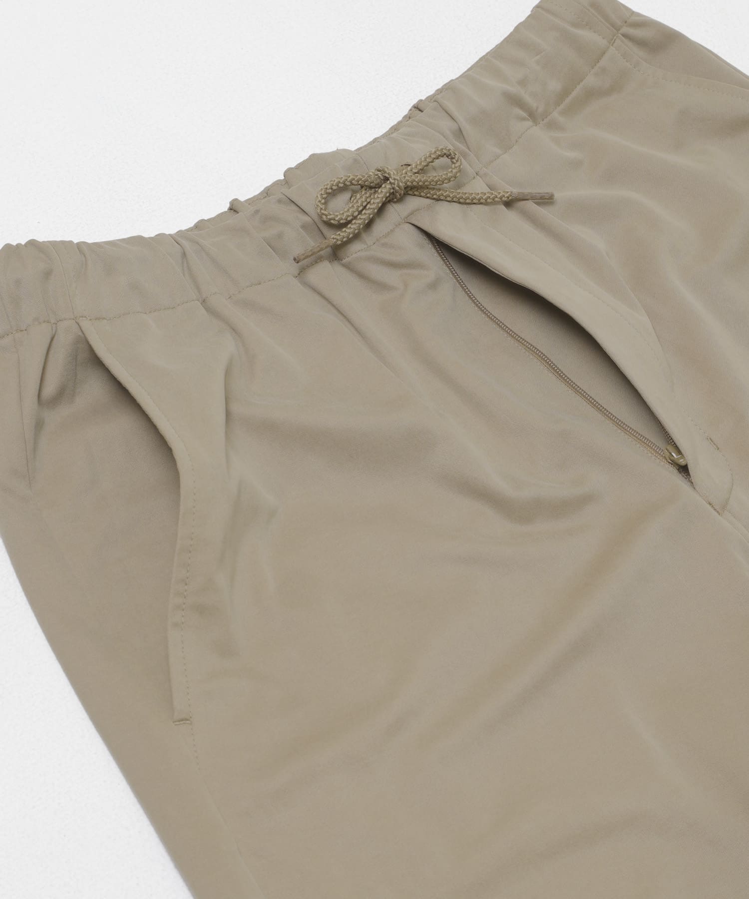 WASHABLE CUPRO OVER PANTS TAUPE M