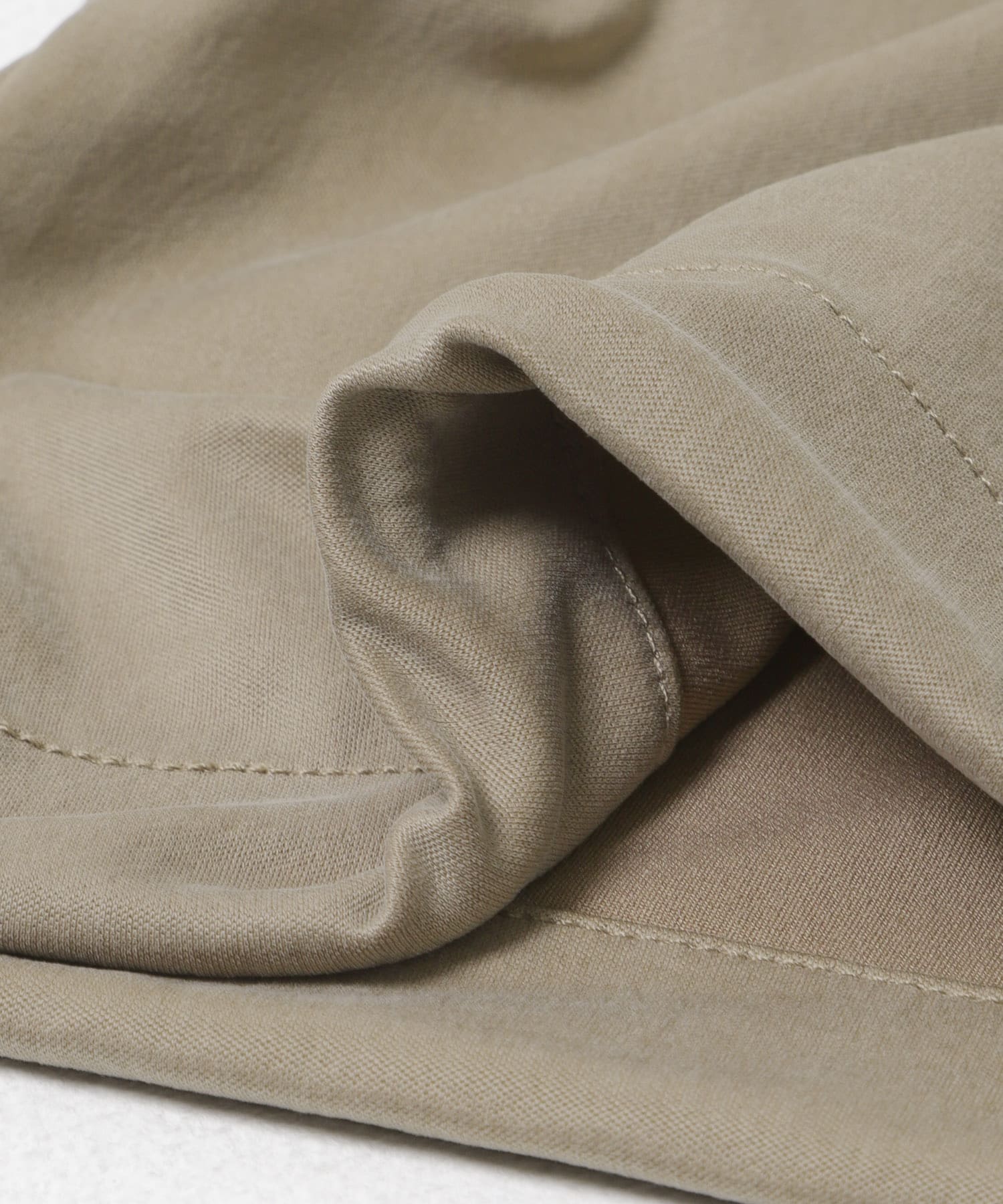 WASHABLE CUPRO OVER PANTS TAUPE M