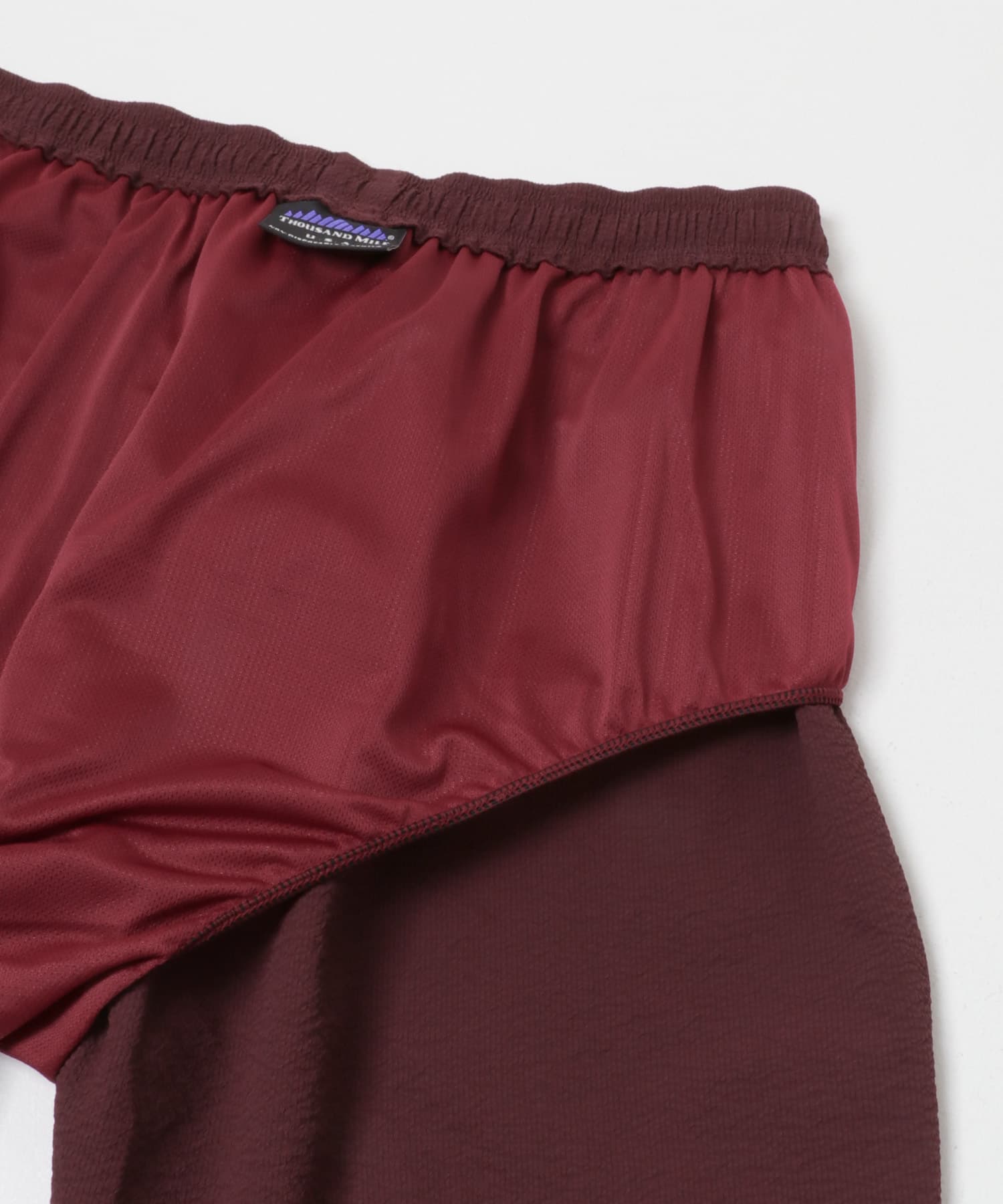 『別注』THOUSAND MILE×URBAN RESEARCH　SWIM SHORTS BURGUNDY M